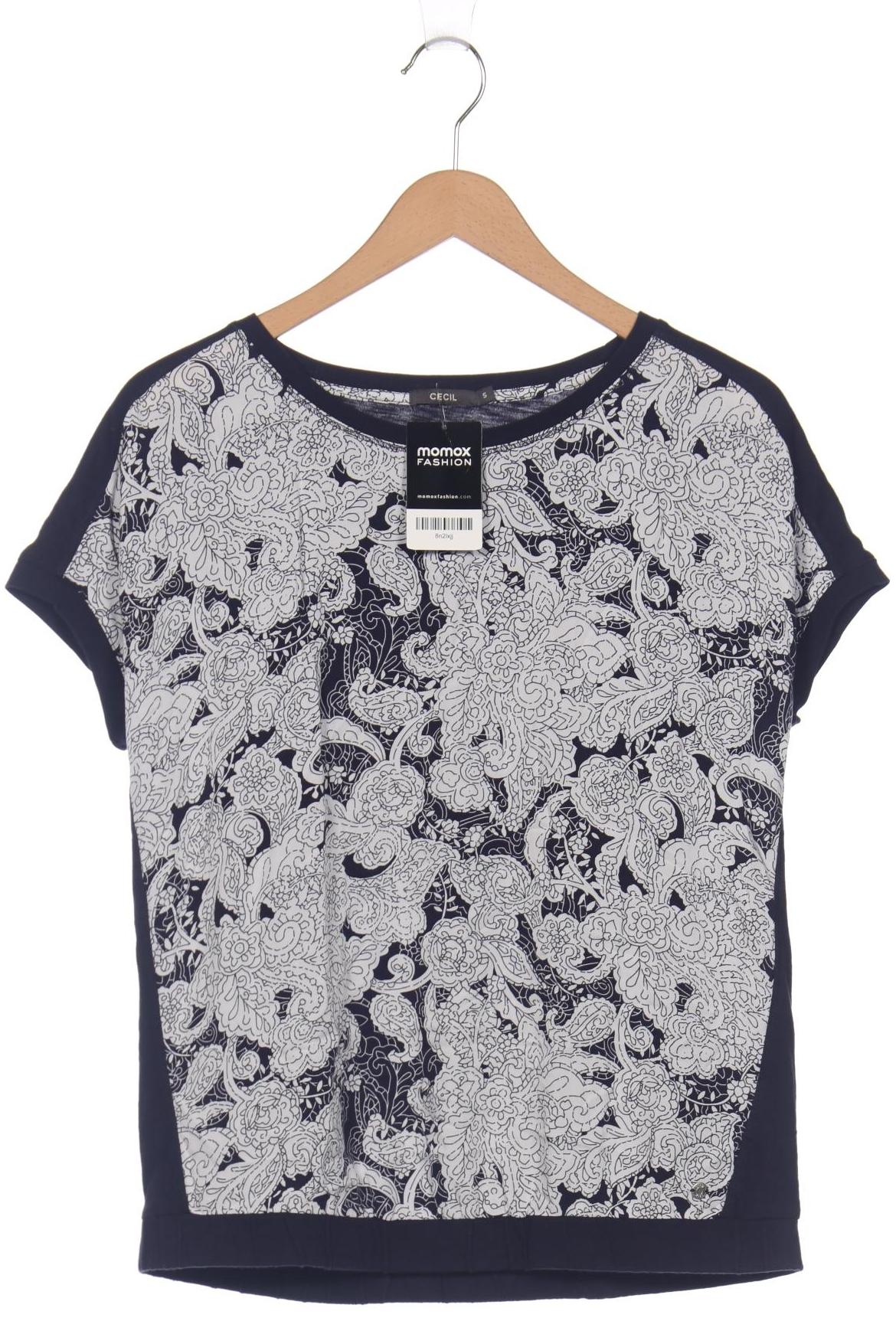 

Cecil Damen T-Shirt, marineblau, Gr. 36