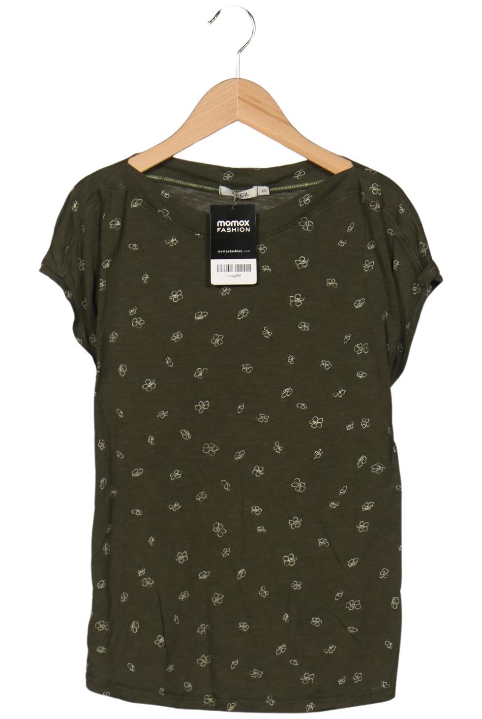 

Cecil Damen T-Shirt, grün, Gr. 34
