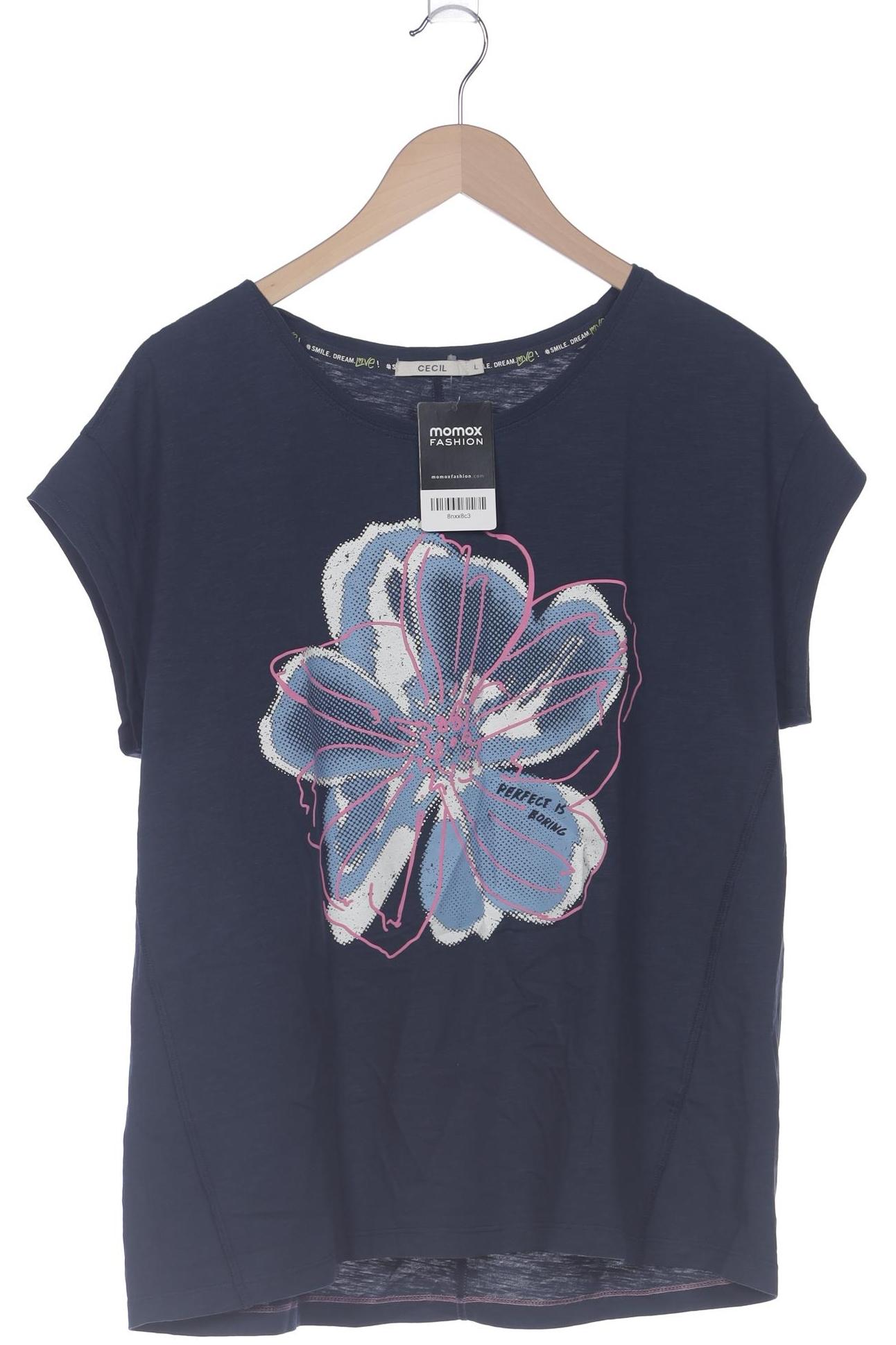 

Cecil Damen T-Shirt, marineblau, Gr. 42