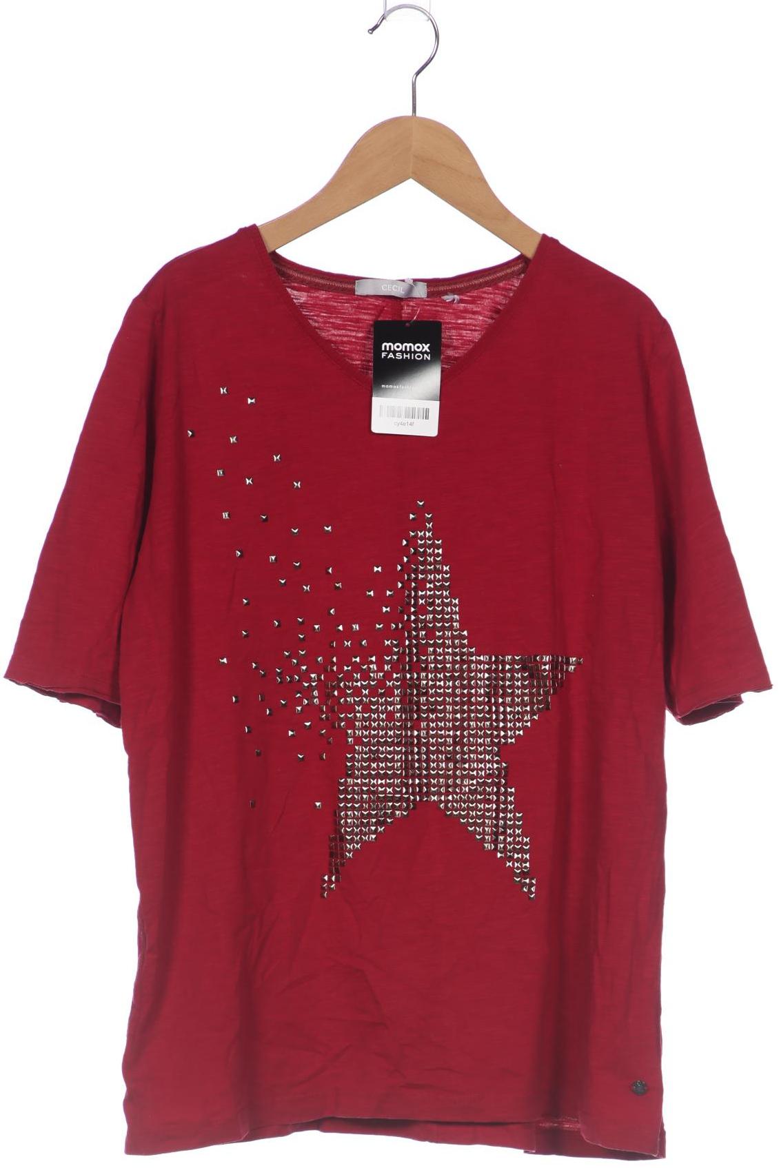 

Cecil Damen T-Shirt, bordeaux, Gr. 46