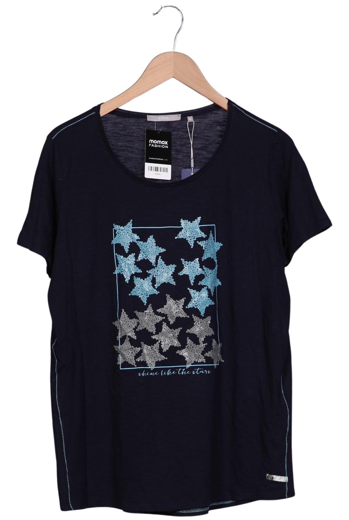 

Cecil Damen T-Shirt, marineblau, Gr. 44