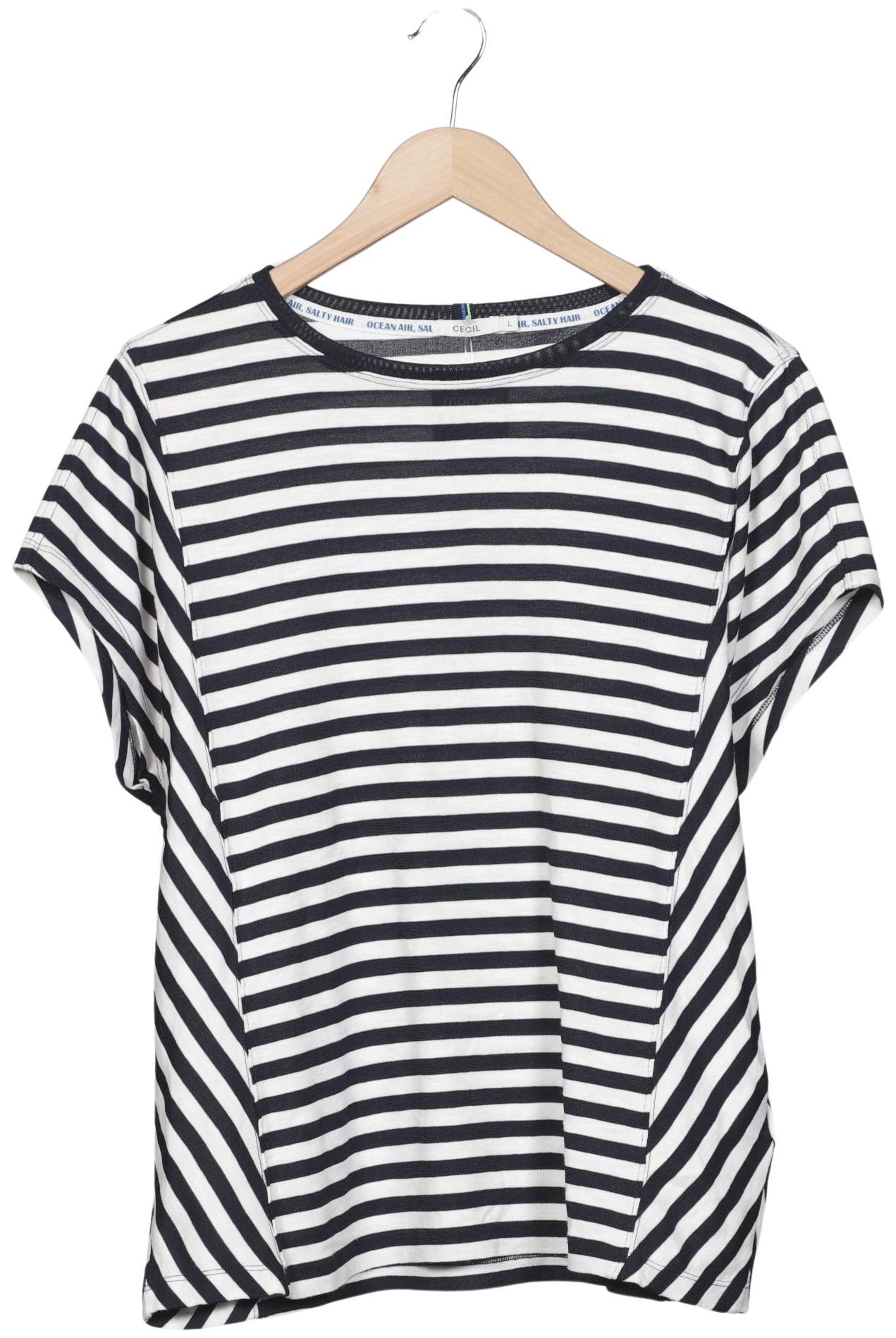 

Cecil Damen T-Shirt, mehrfarbig, Gr. 42