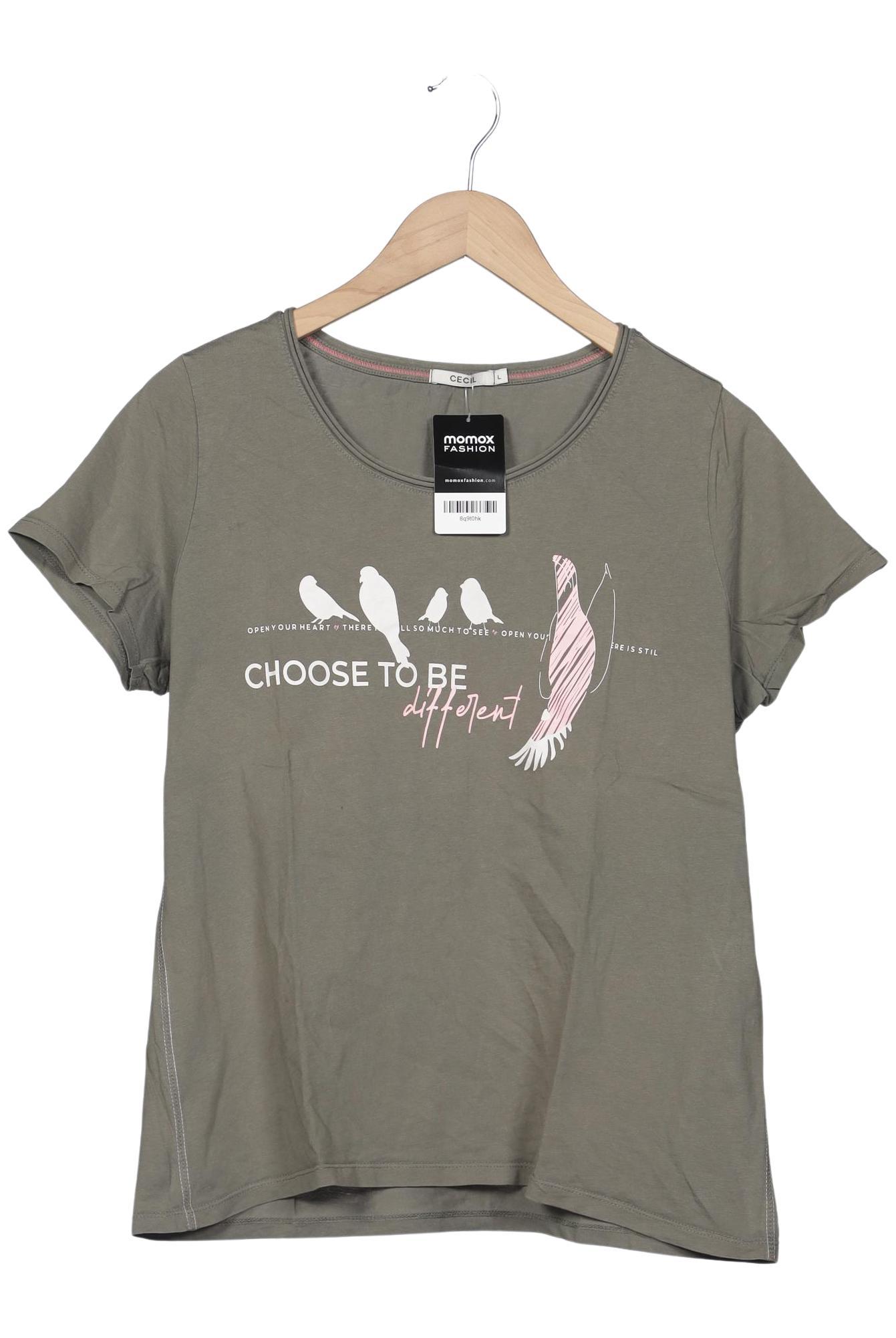 

Cecil Damen T-Shirt, grün, Gr. 42