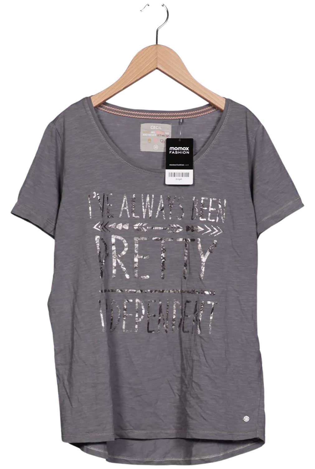 

Cecil Damen T-Shirt, grau, Gr. 38