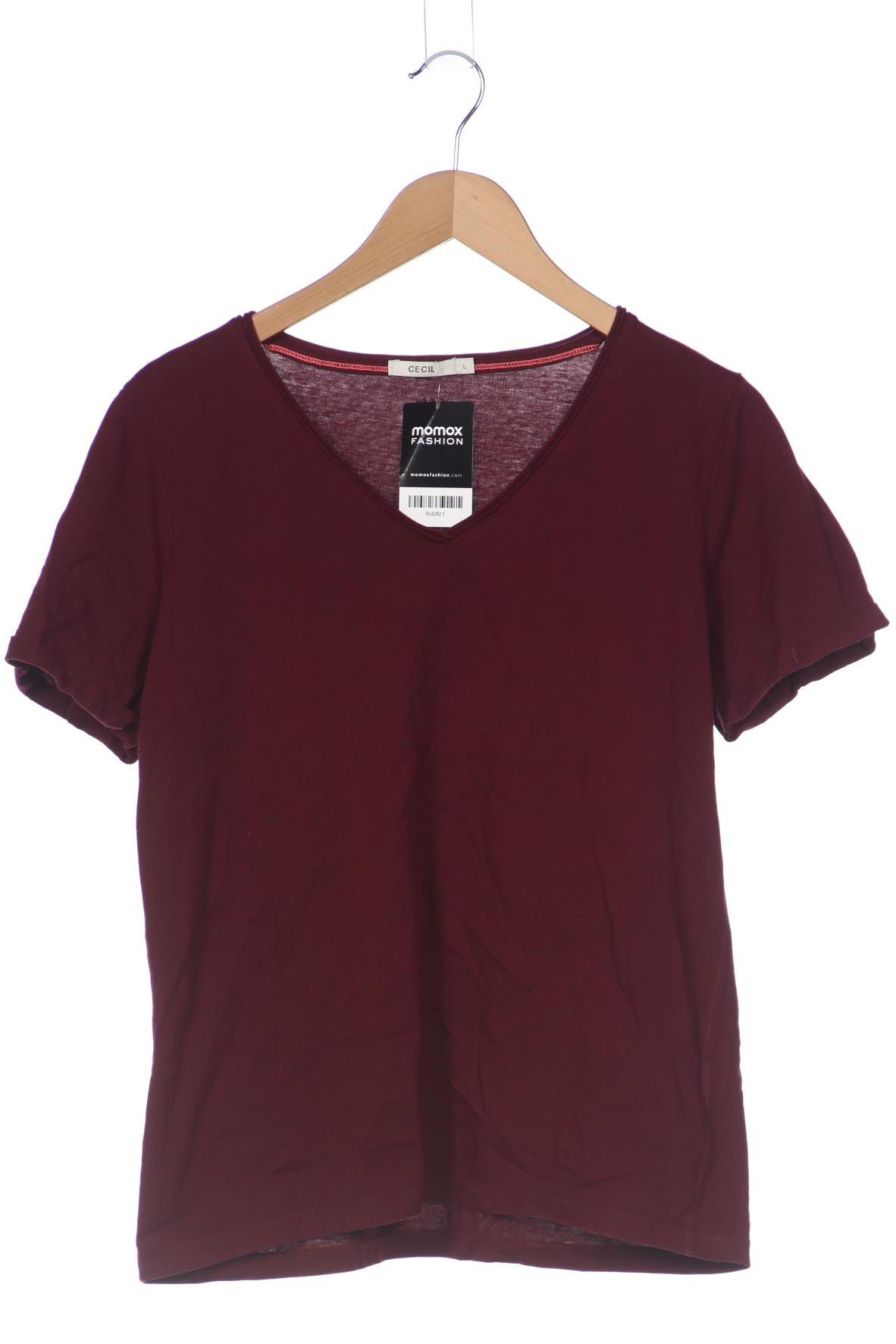 

Cecil Damen T-Shirt, bordeaux, Gr. 42