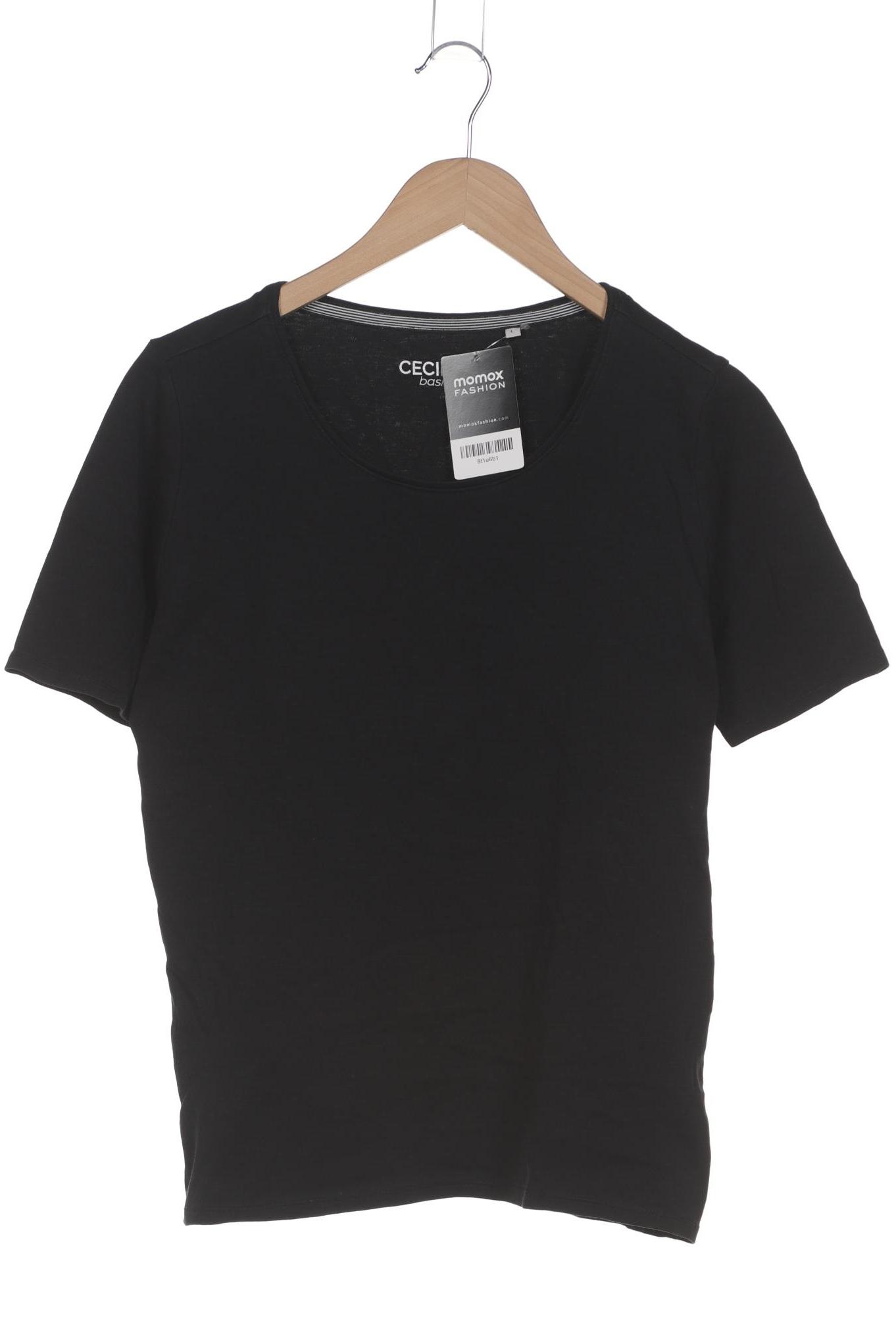 

Cecil Damen T-Shirt, schwarz, Gr. 42