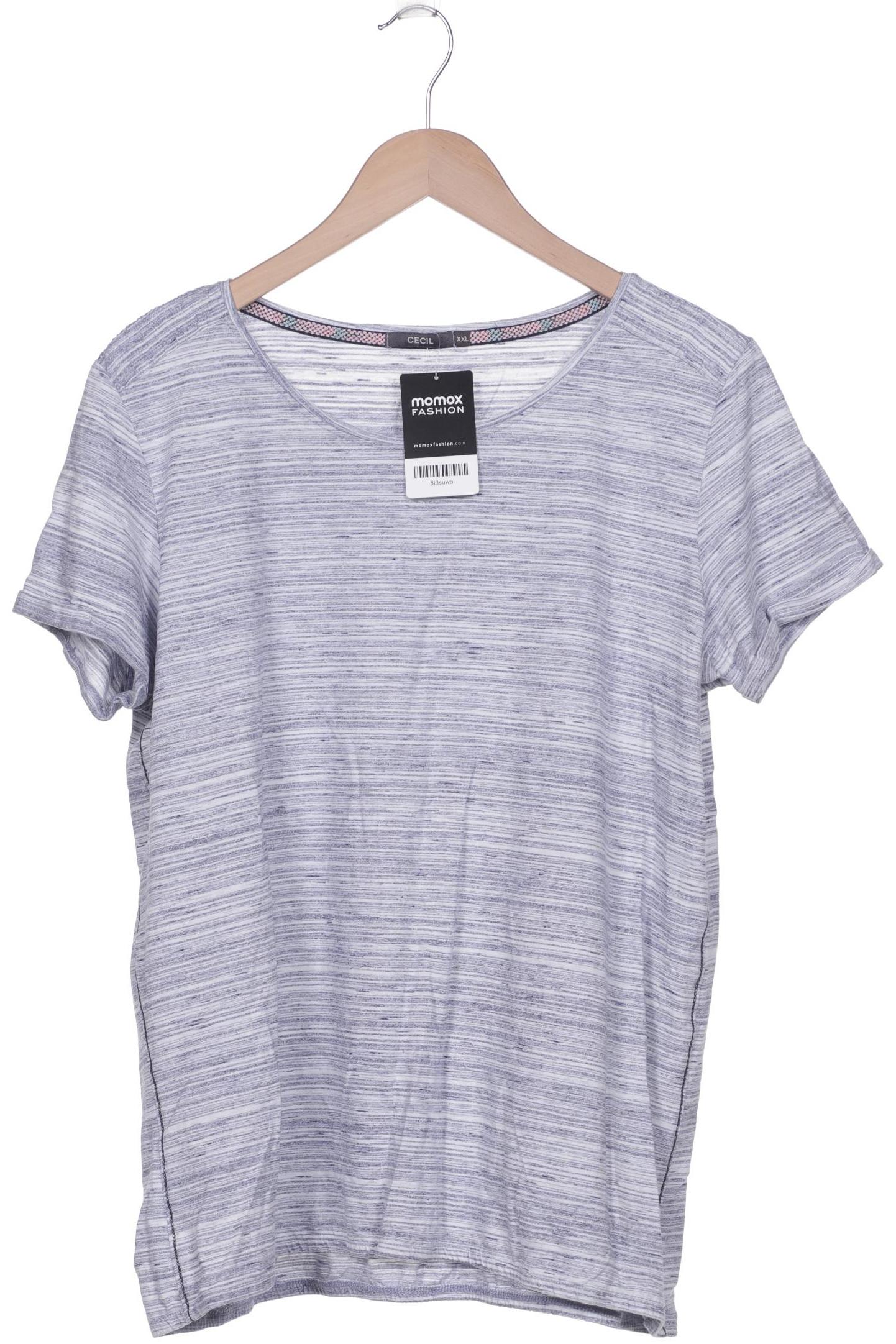 

CECIL Damen T-Shirt, blau