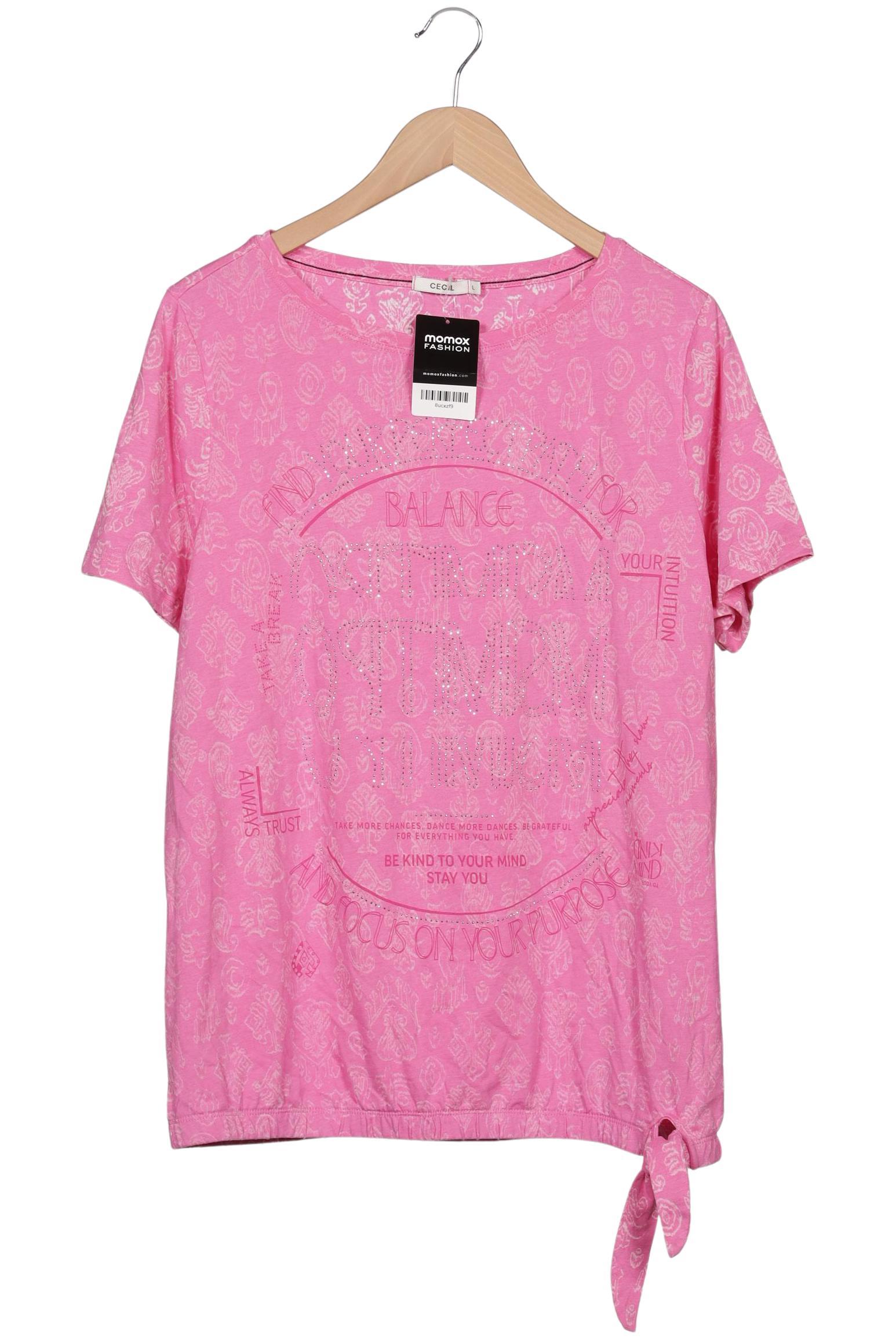 

Cecil Damen T-Shirt, pink, Gr. 42