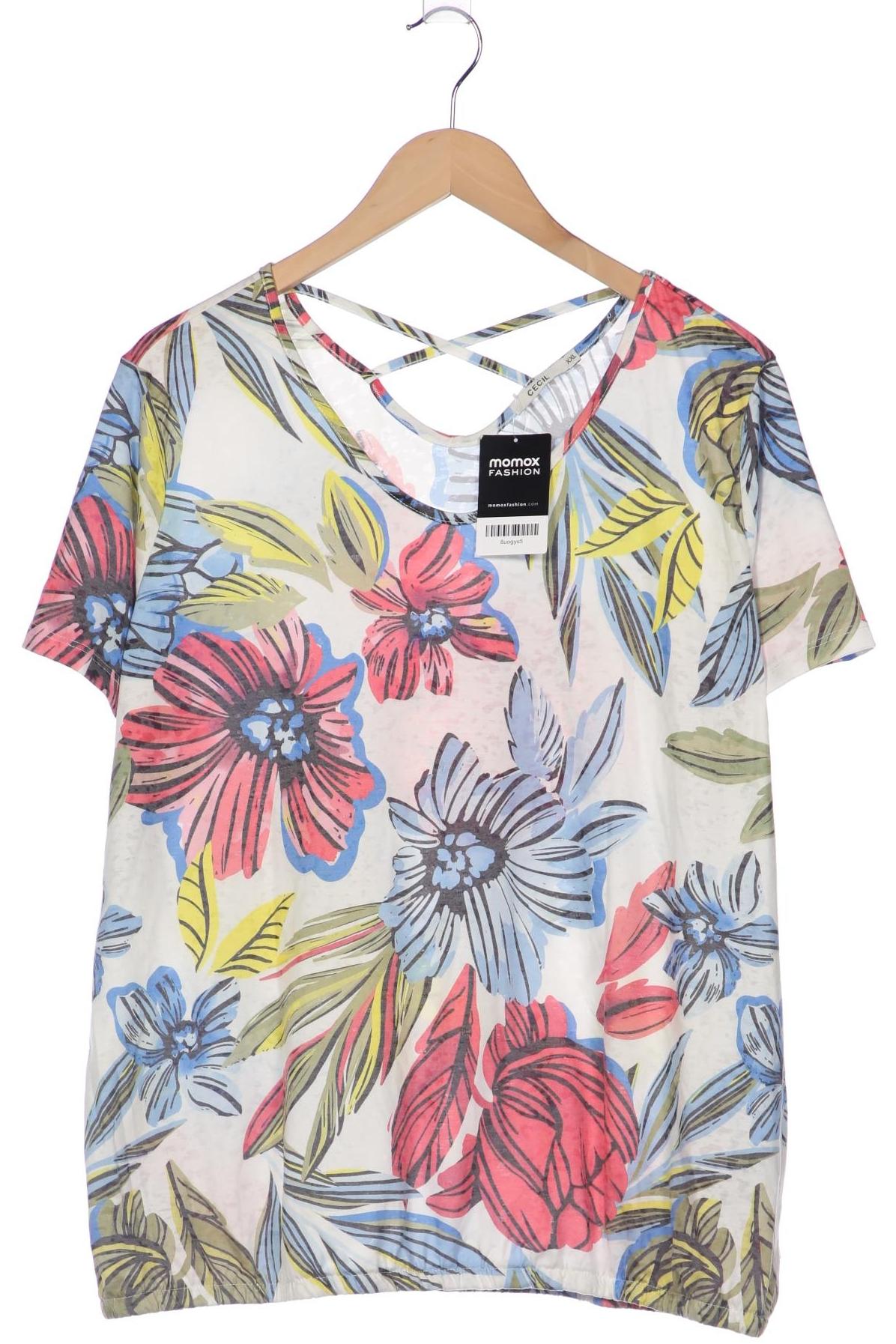 

Cecil Damen T-Shirt, mehrfarbig, Gr. 46