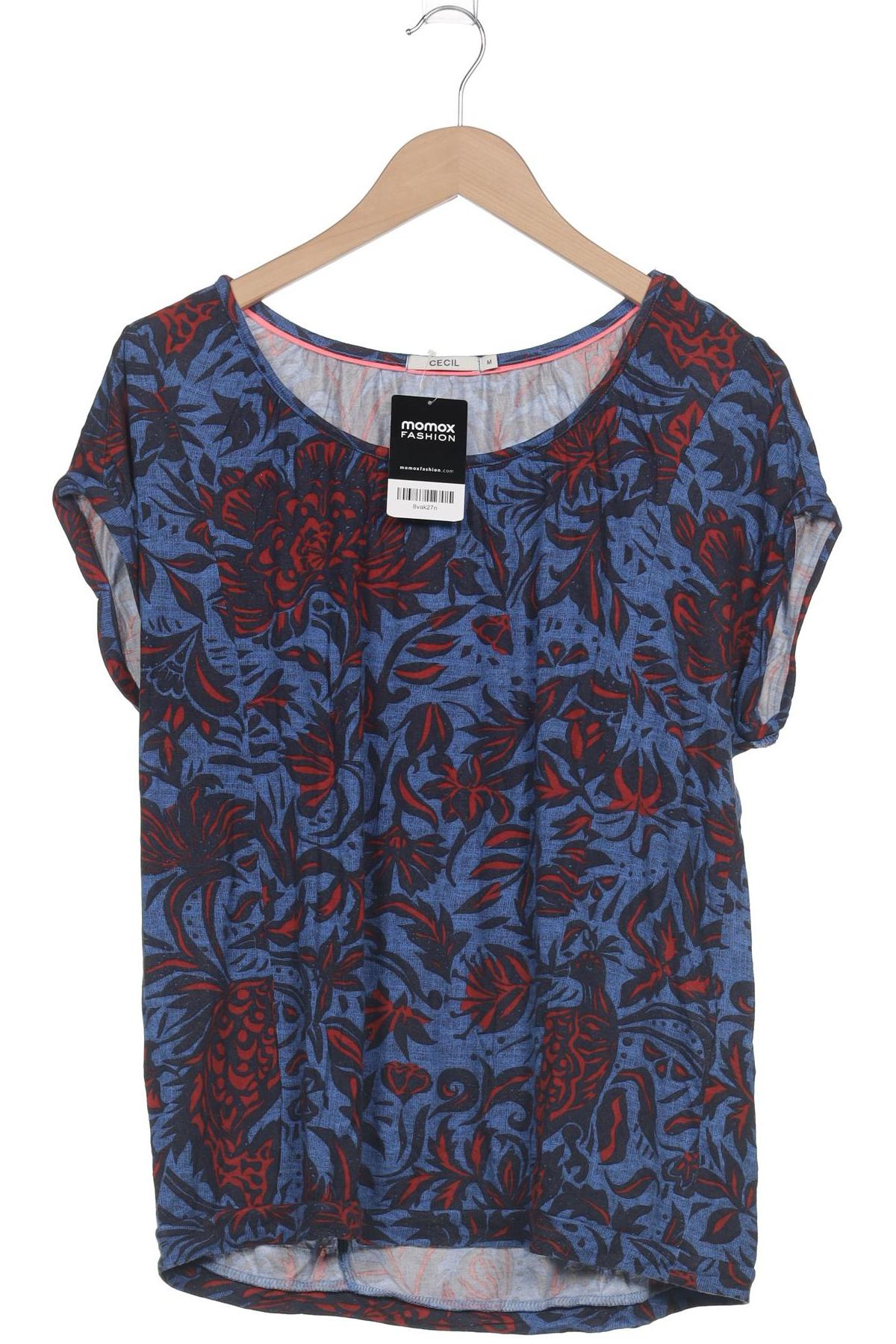

Cecil Damen T-Shirt, blau, Gr. 38