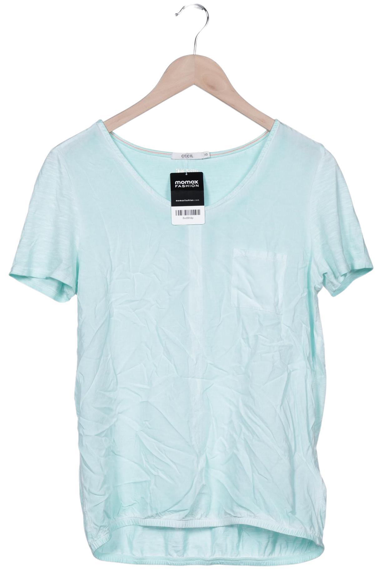 

Cecil Damen T-Shirt, hellblau, Gr. 34