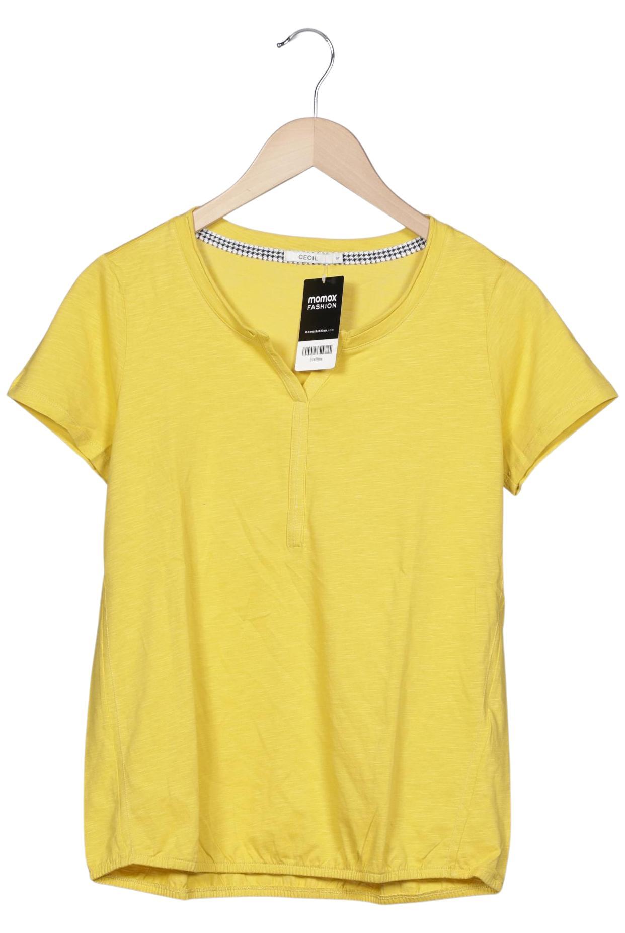 

Cecil Damen T-Shirt, gelb, Gr. 36
