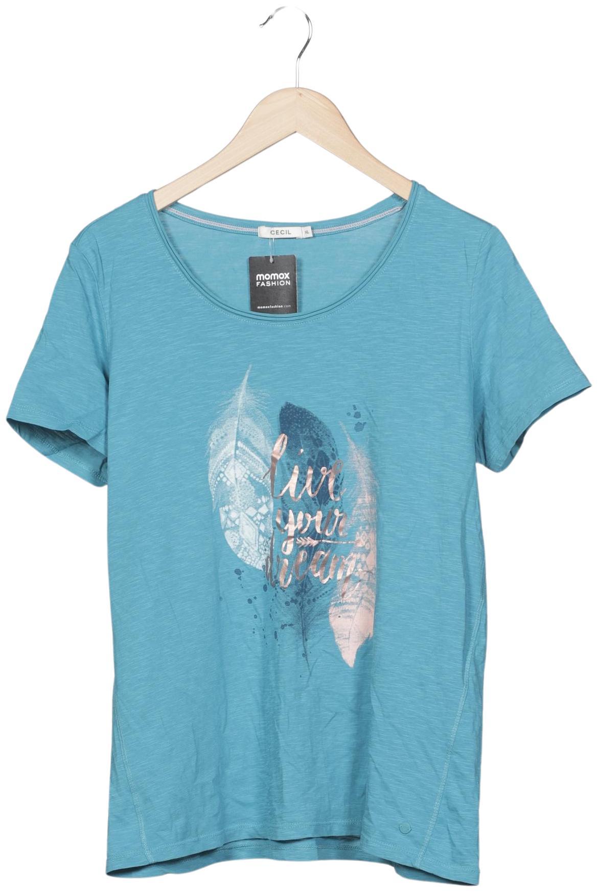 

Cecil Damen T-Shirt, türkis, Gr. 44