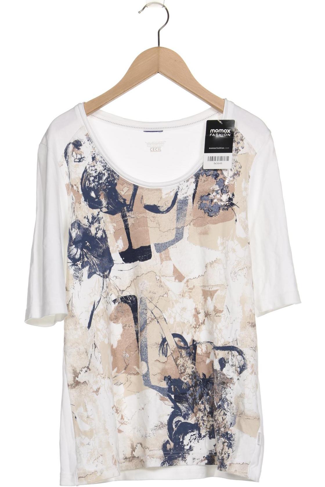 

Cecil Damen T-Shirt, weiß, Gr. 38