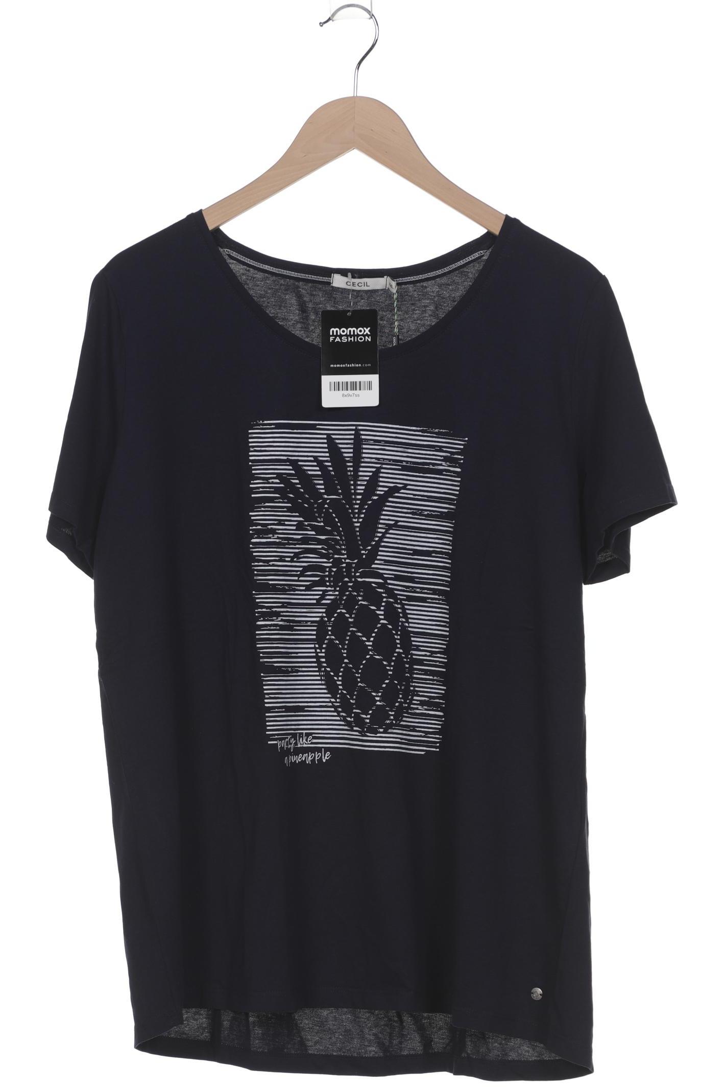 

Cecil Damen T-Shirt, marineblau, Gr. 46