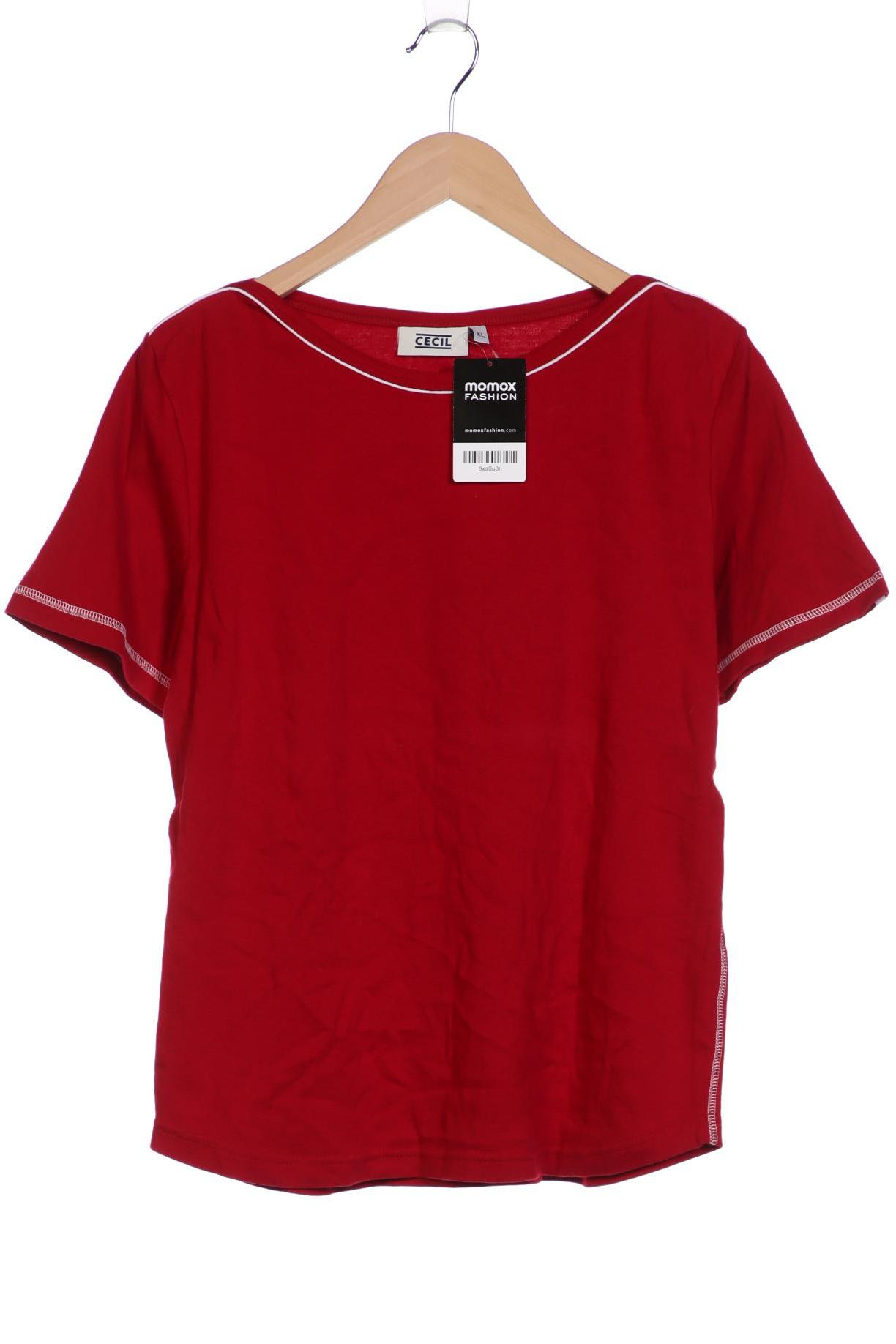 

Cecil Damen T-Shirt, rot, Gr. 44
