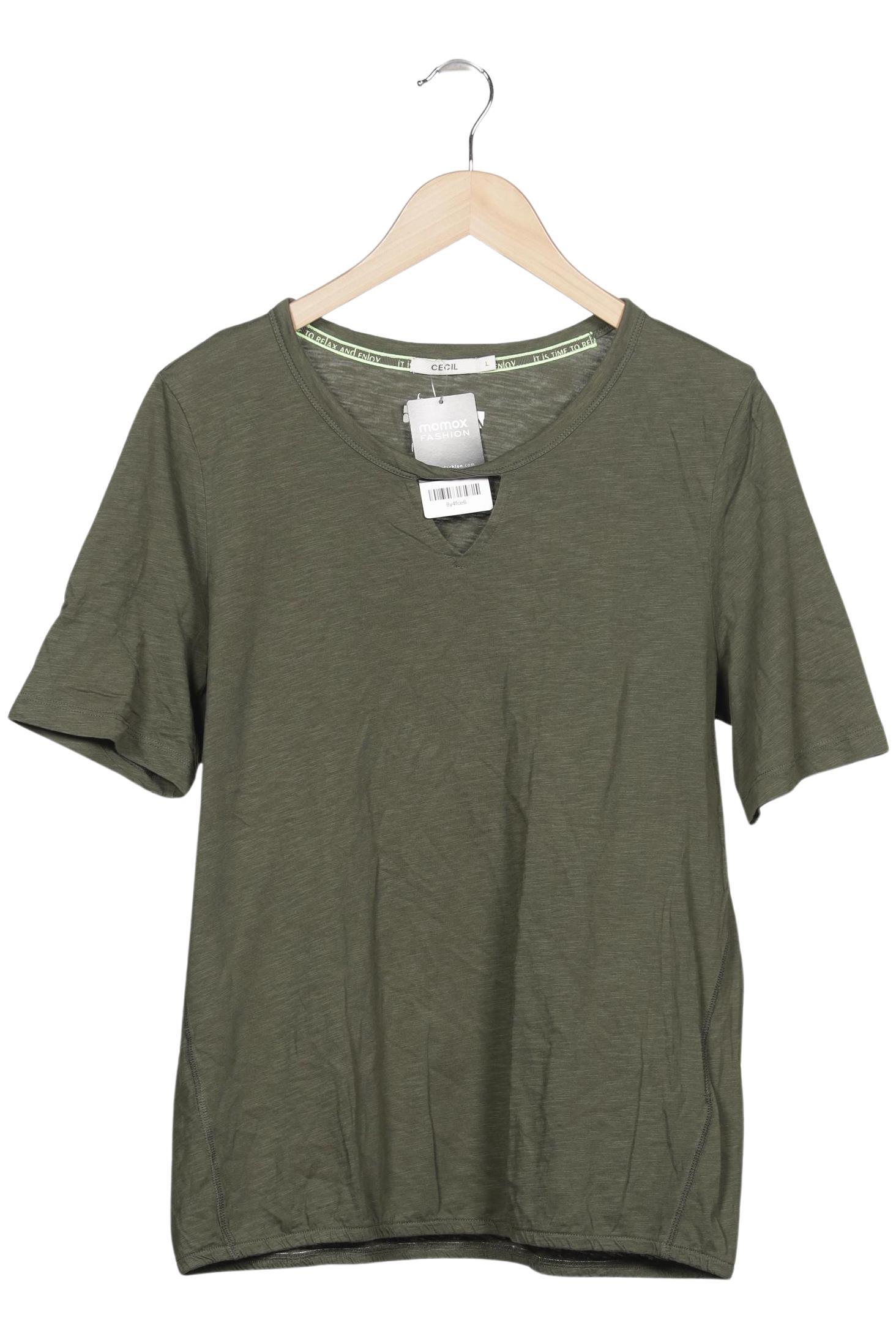 

Cecil Damen T-Shirt, grün, Gr. 42
