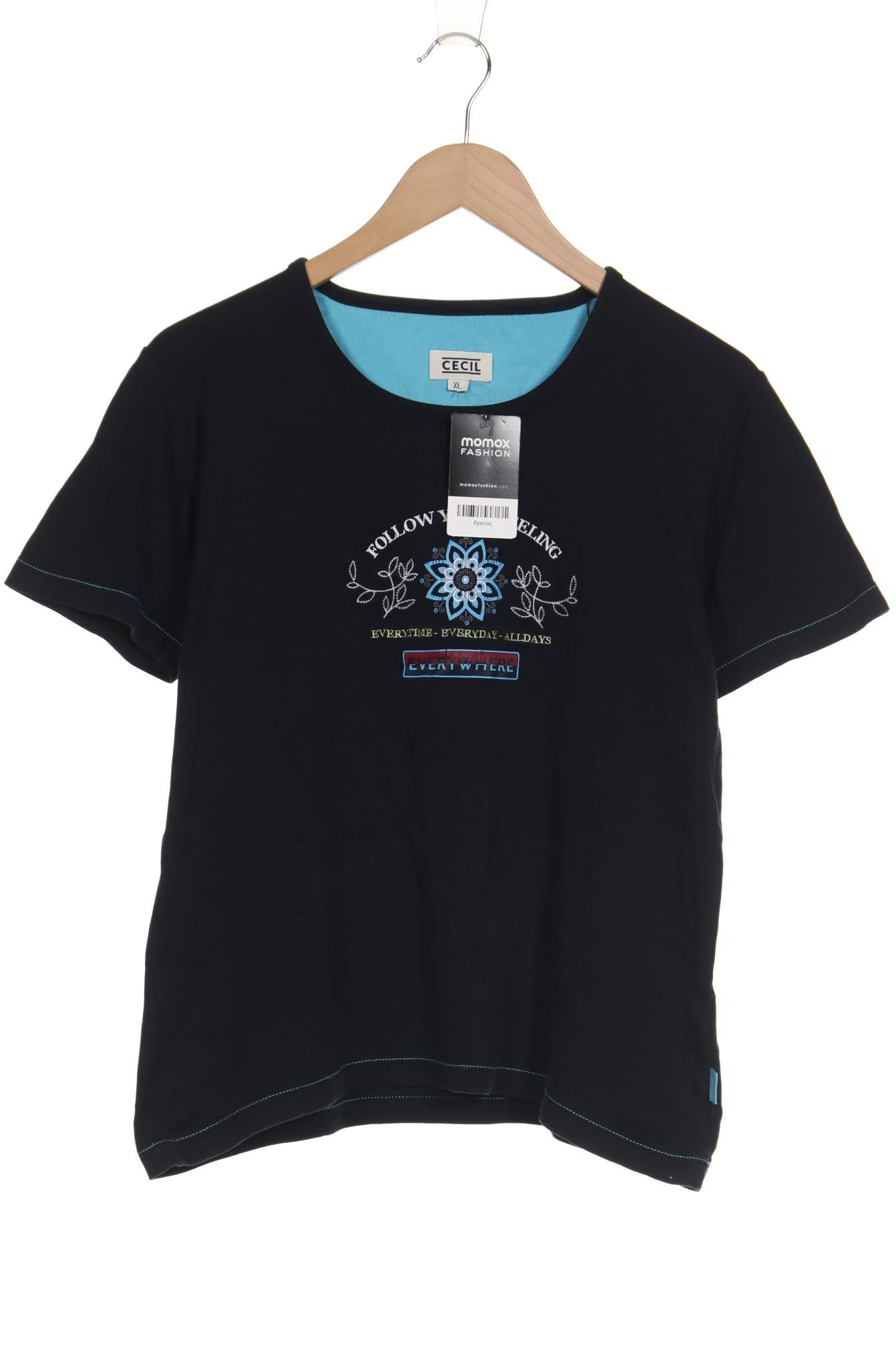 

Cecil Damen T-Shirt, marineblau, Gr. 44