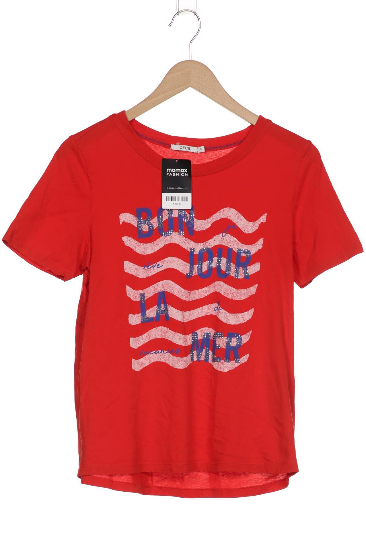

CECIL Damen T-Shirt, rot