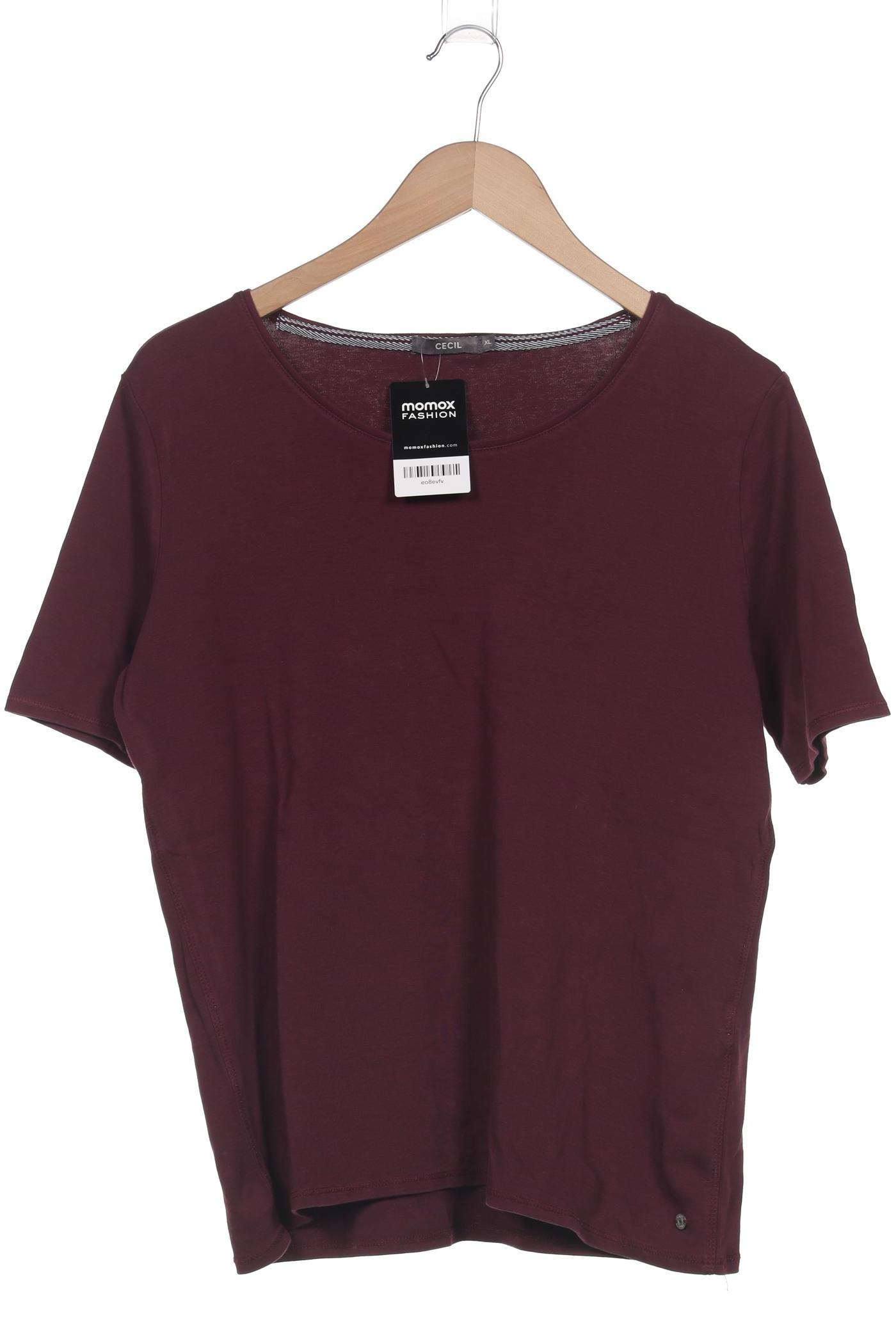 

Cecil Damen T-Shirt, bordeaux, Gr. 44