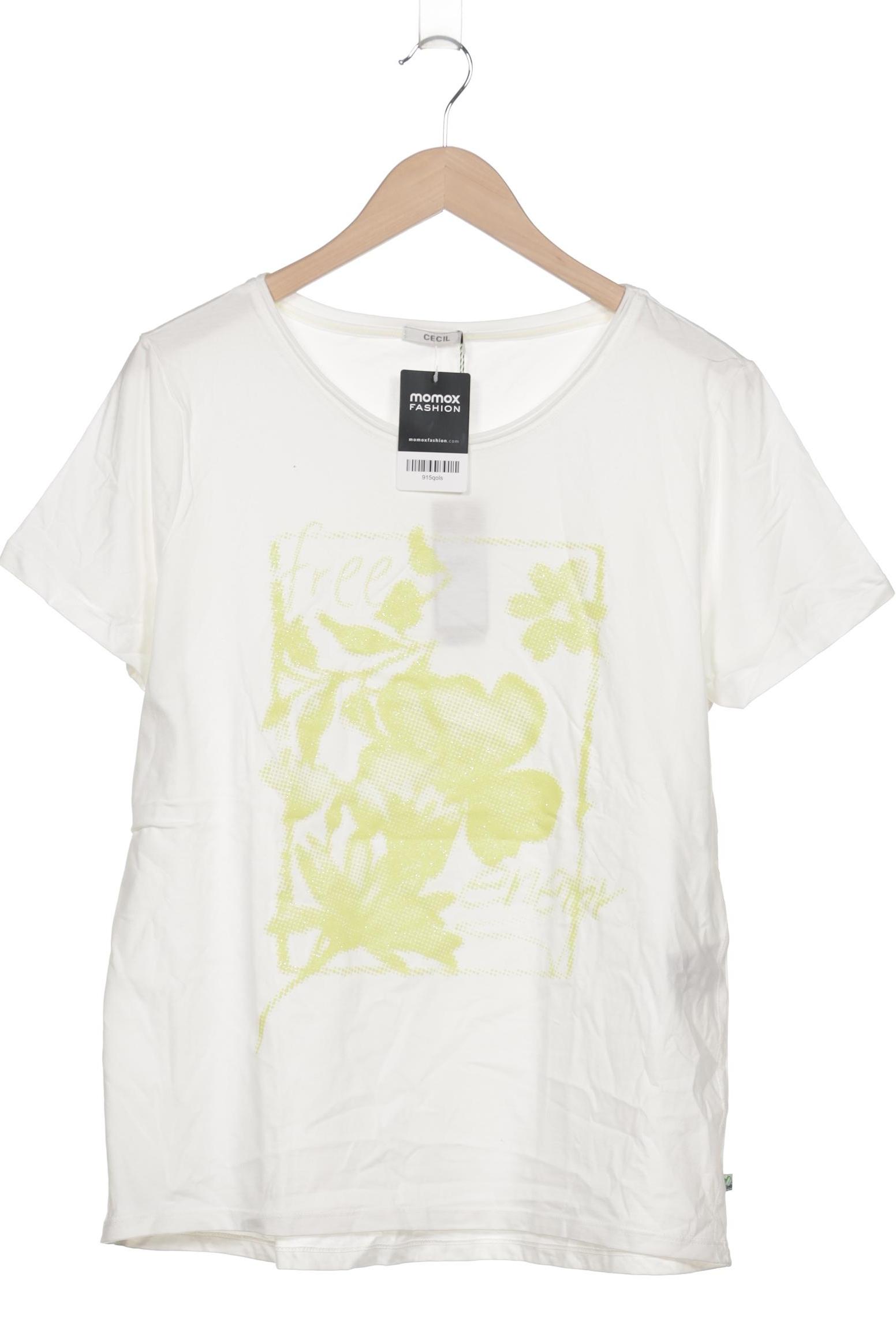 

Cecil Damen T-Shirt, weiß, Gr. 42