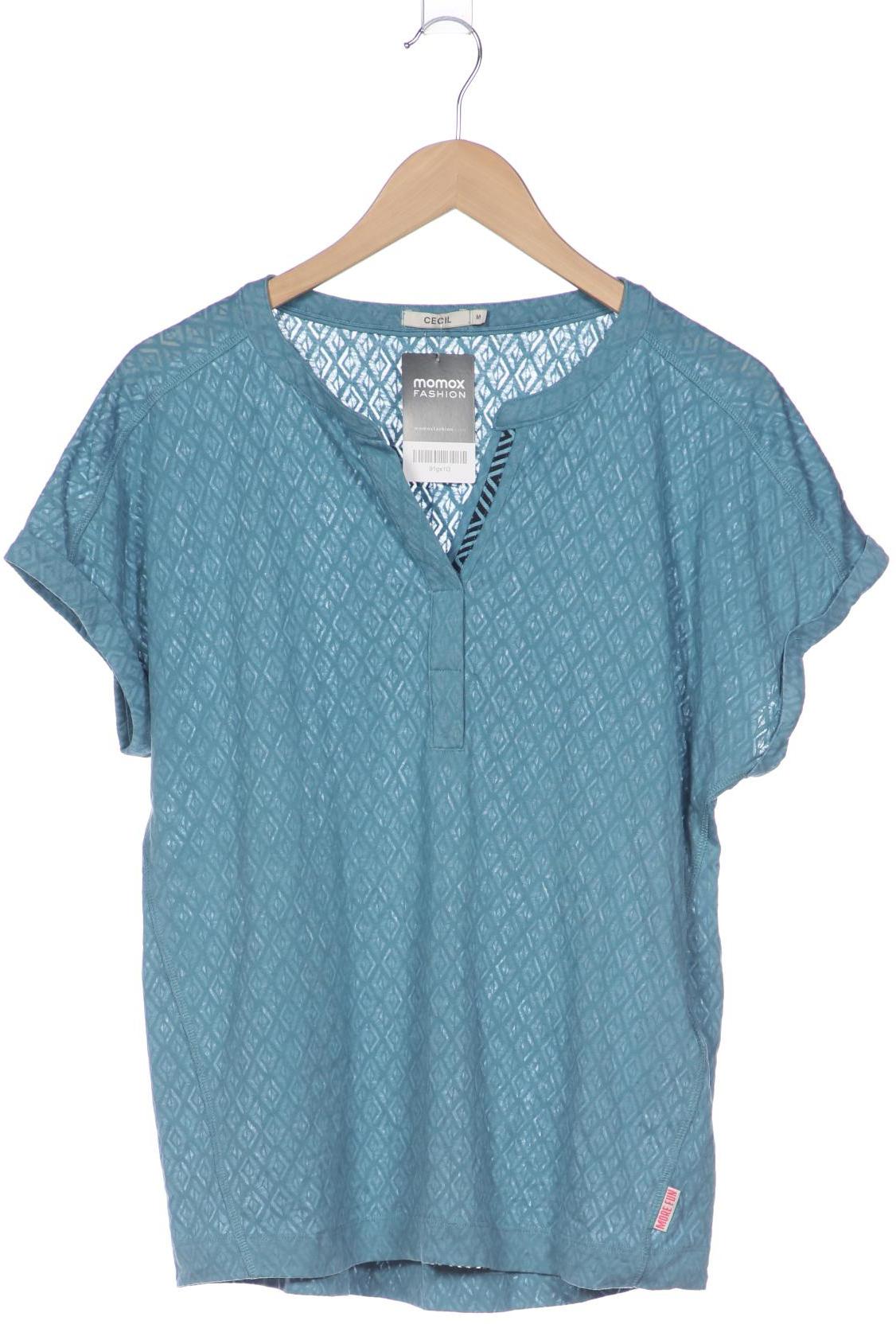 

Cecil Damen T-Shirt, blau, Gr. 38