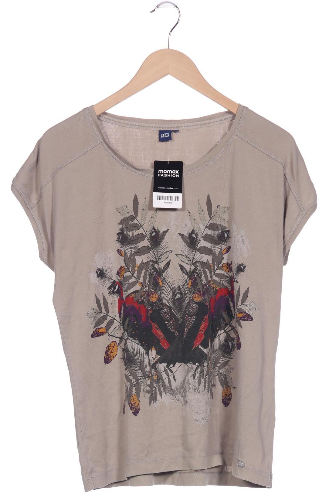 

Cecil Damen T-Shirt, beige, Gr. 38