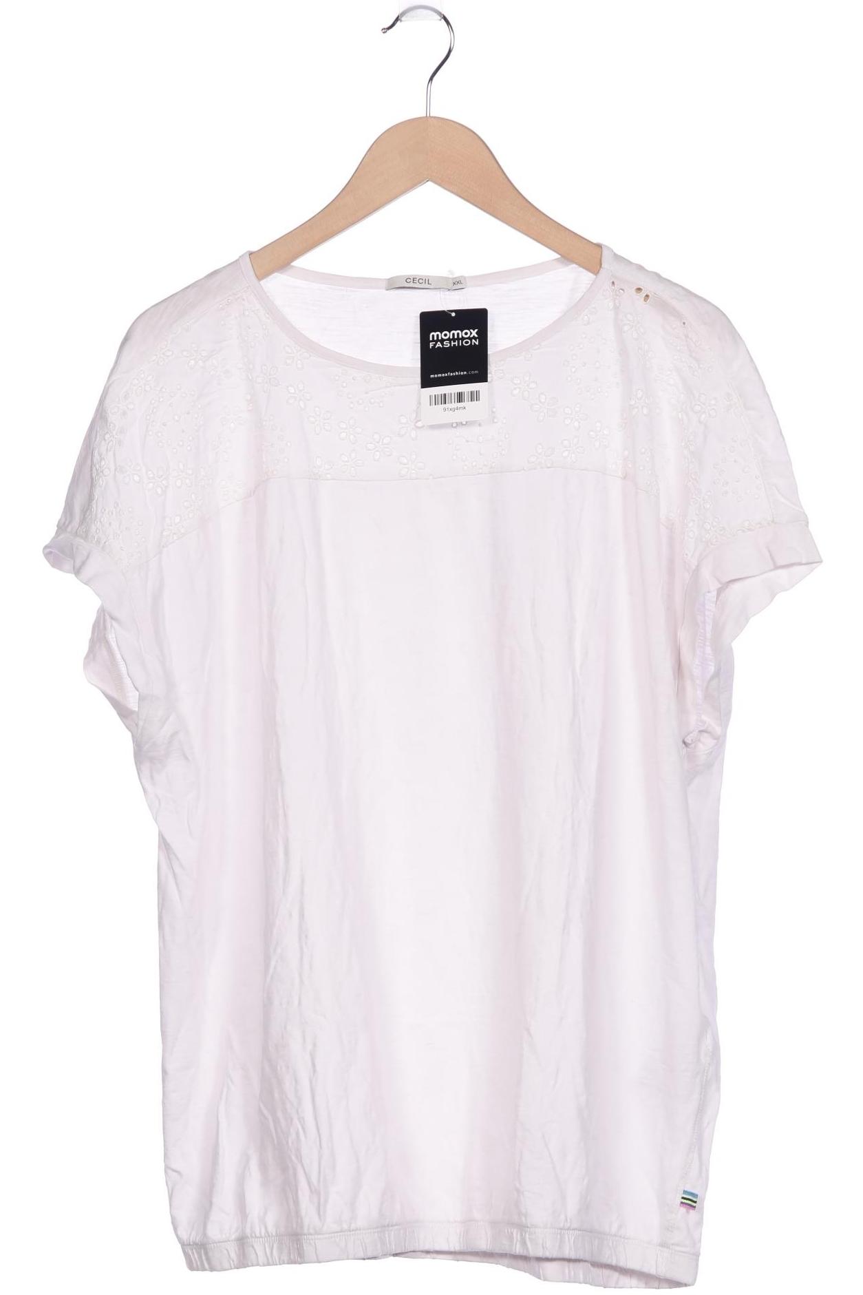 

Cecil Damen T-Shirt, weiß, Gr. 46