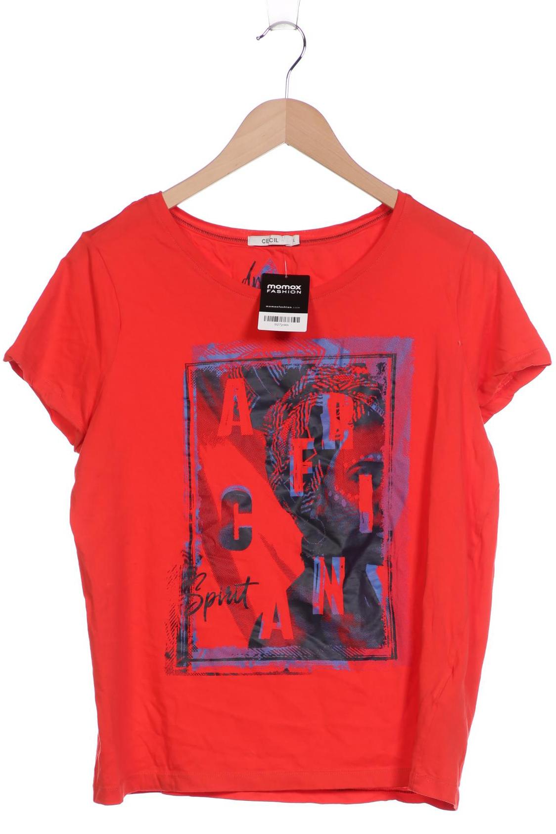 

Cecil Damen T-Shirt, rot, Gr. 42