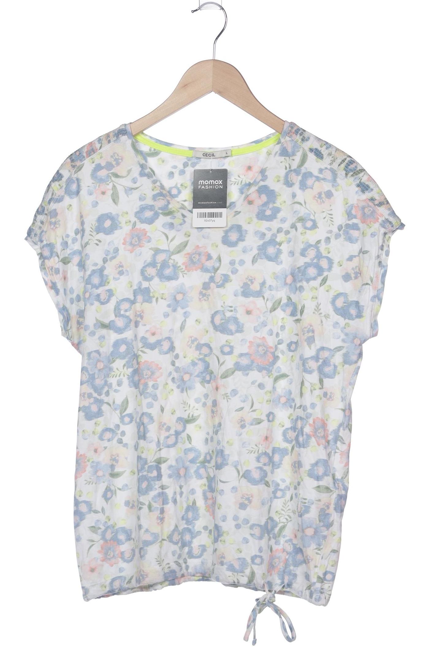 

Cecil Damen T-Shirt, cremeweiß, Gr. 42