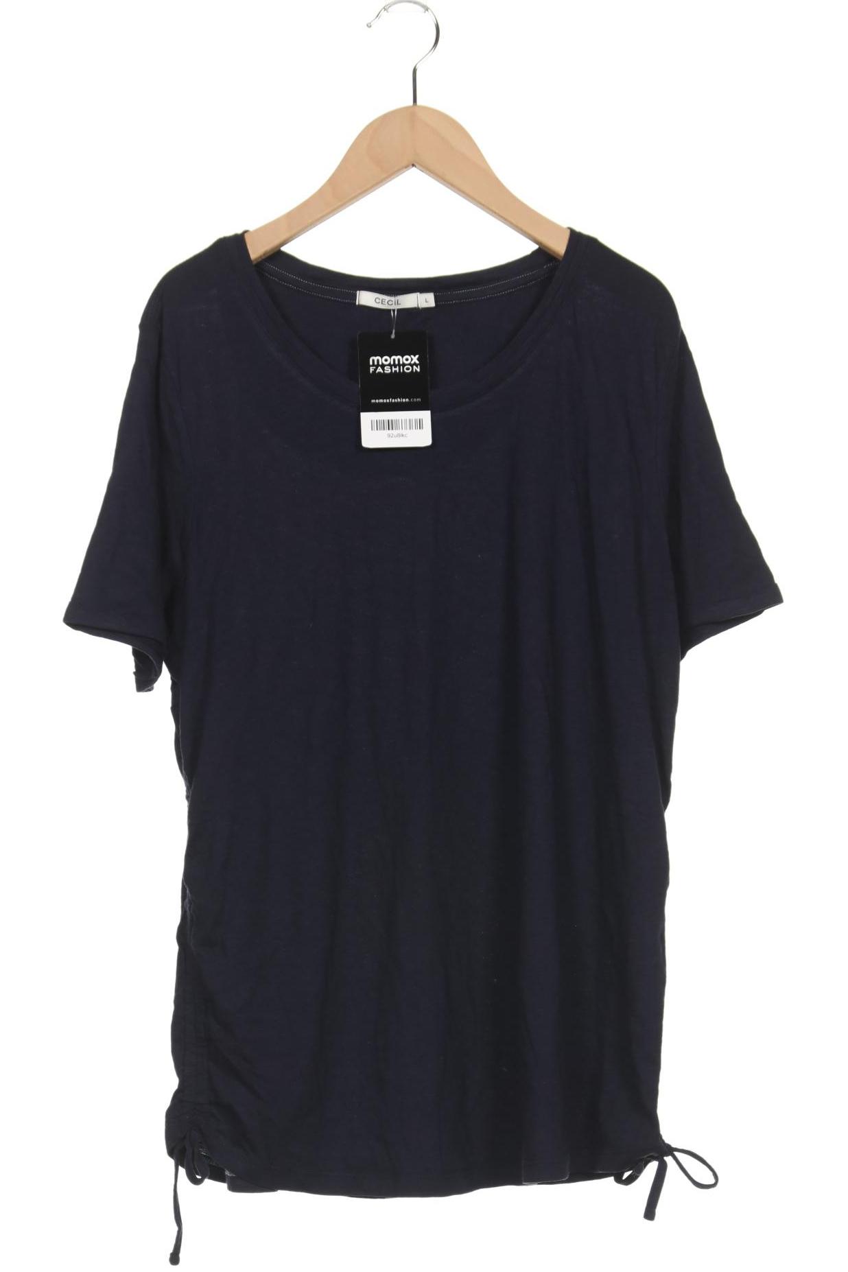 

CECIL Damen T-Shirt, marineblau
