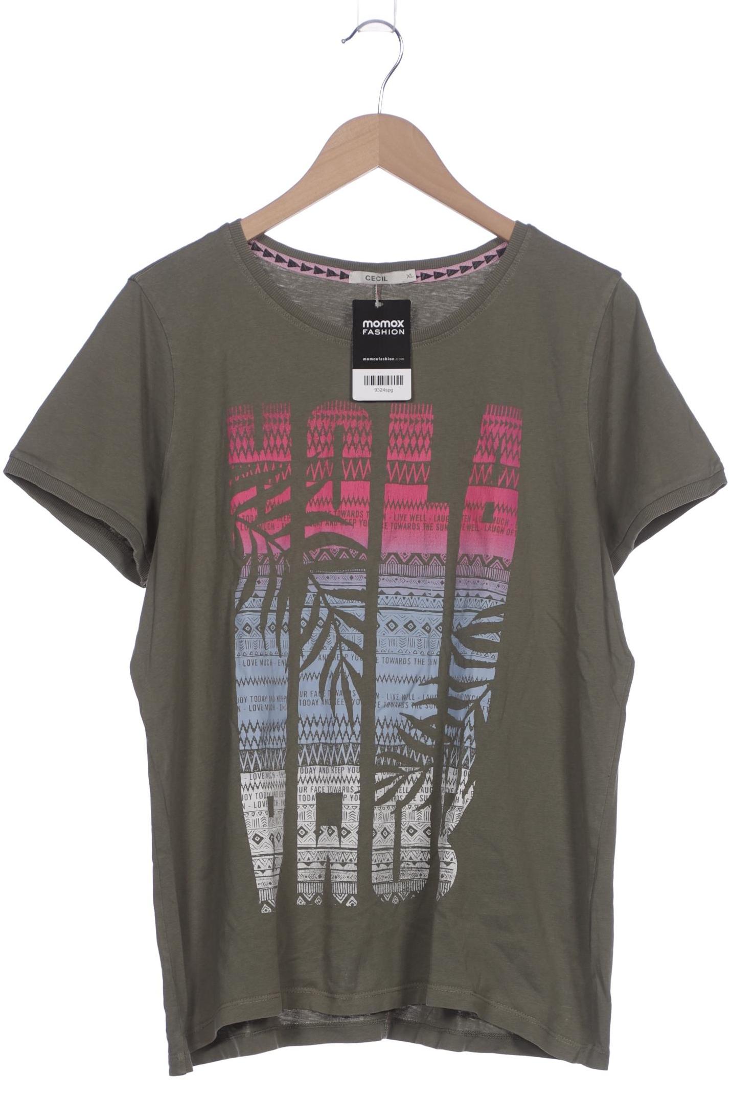 

Cecil Damen T-Shirt, grün, Gr. 44