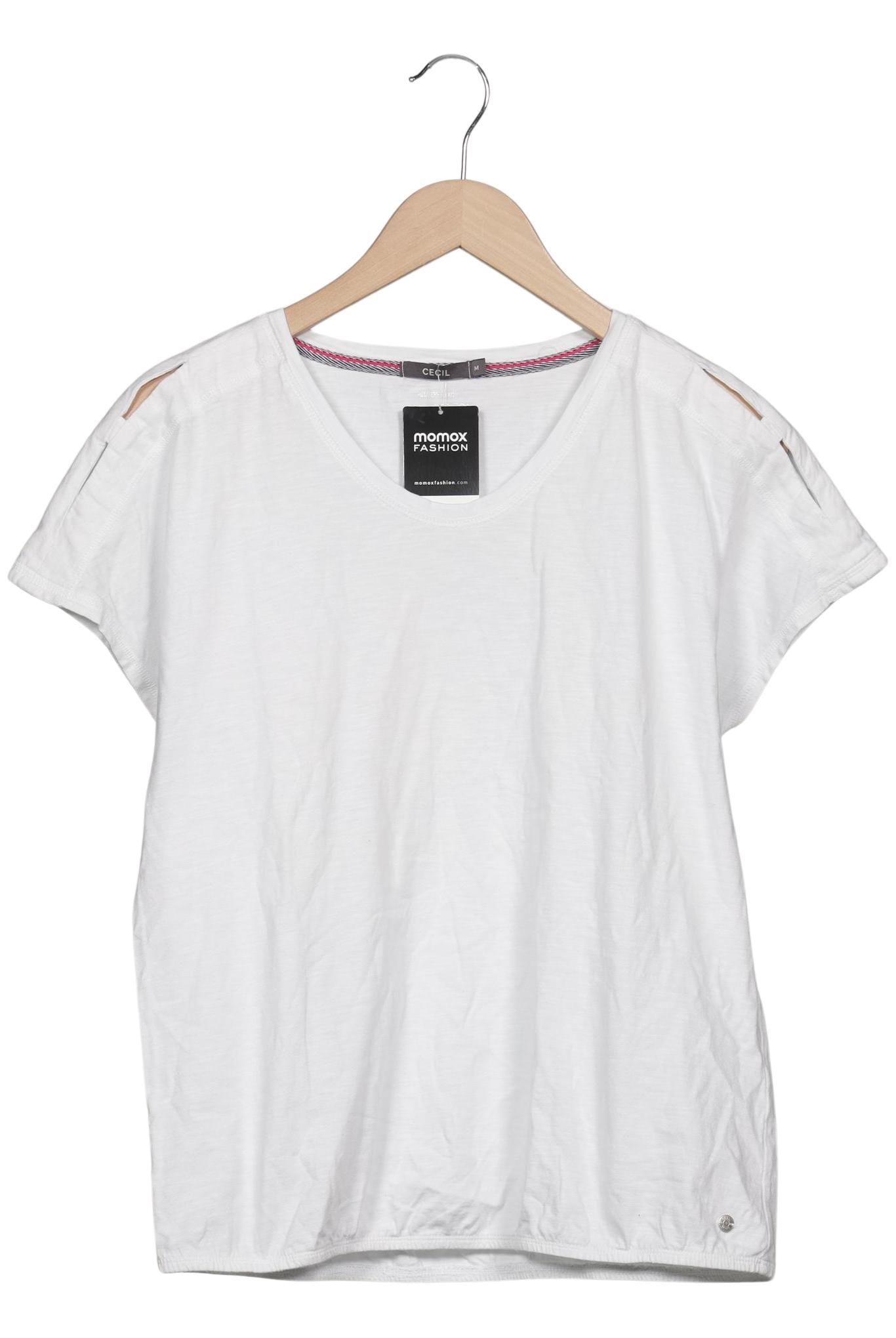 

Cecil Damen T-Shirt, weiß, Gr. 38