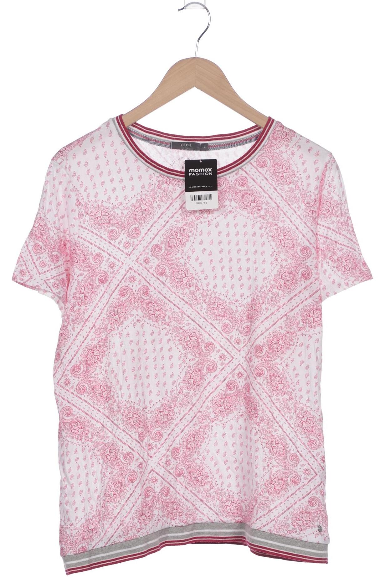 

Cecil Damen T-Shirt, weiß, Gr. 42