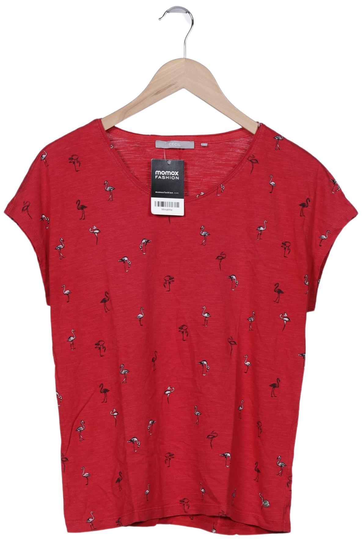 

Cecil Damen T-Shirt, rot, Gr. 36