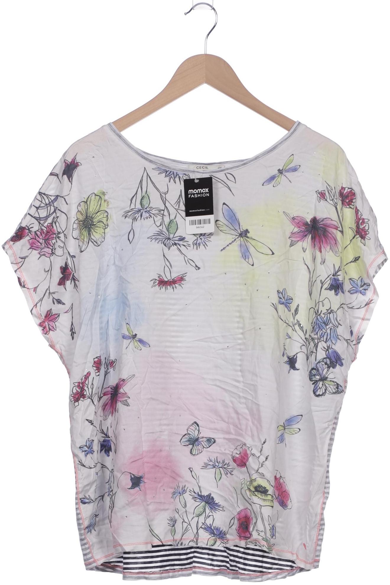 

Cecil Damen T-Shirt, mehrfarbig, Gr. 46