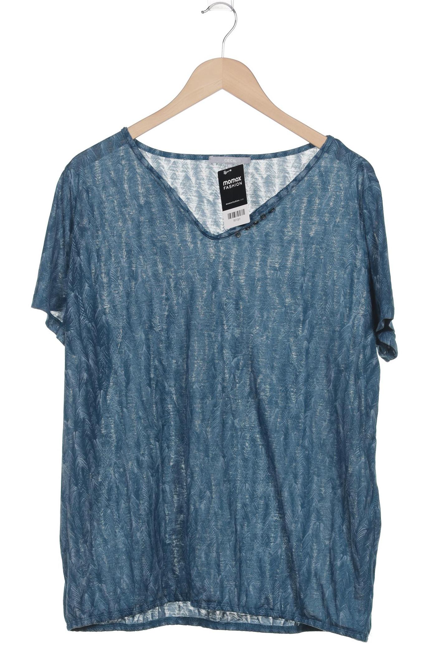 

Cecil Damen T-Shirt, blau, Gr. 46