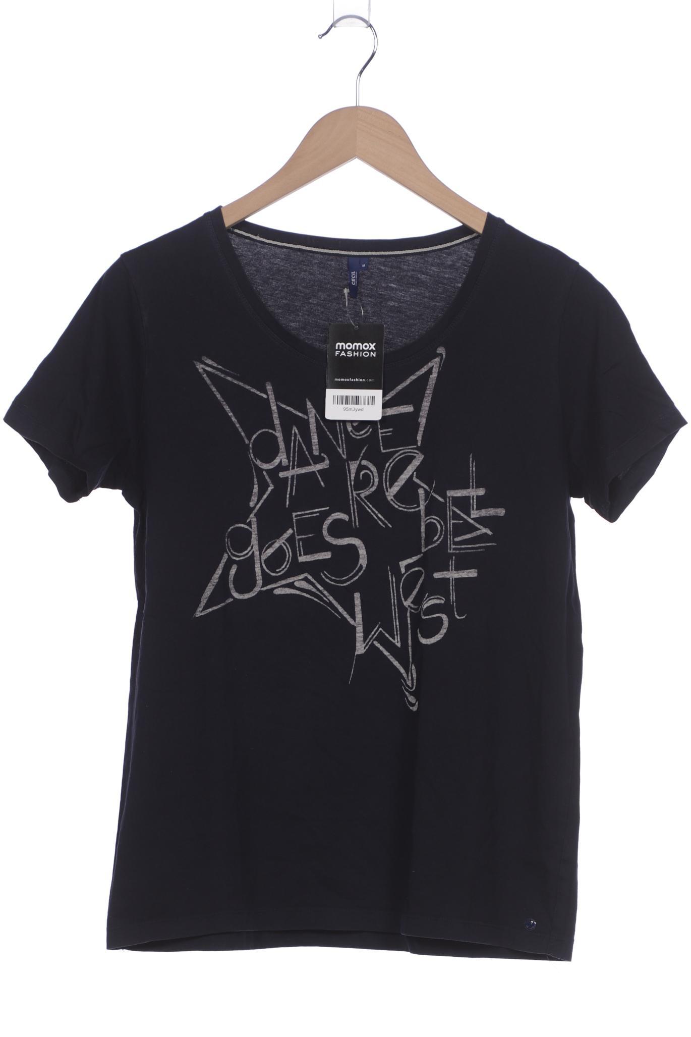 

Cecil Damen T-Shirt, marineblau, Gr. 38