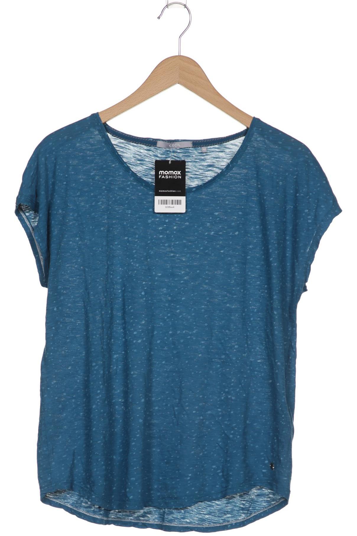 

Cecil Damen T-Shirt, blau, Gr. 38