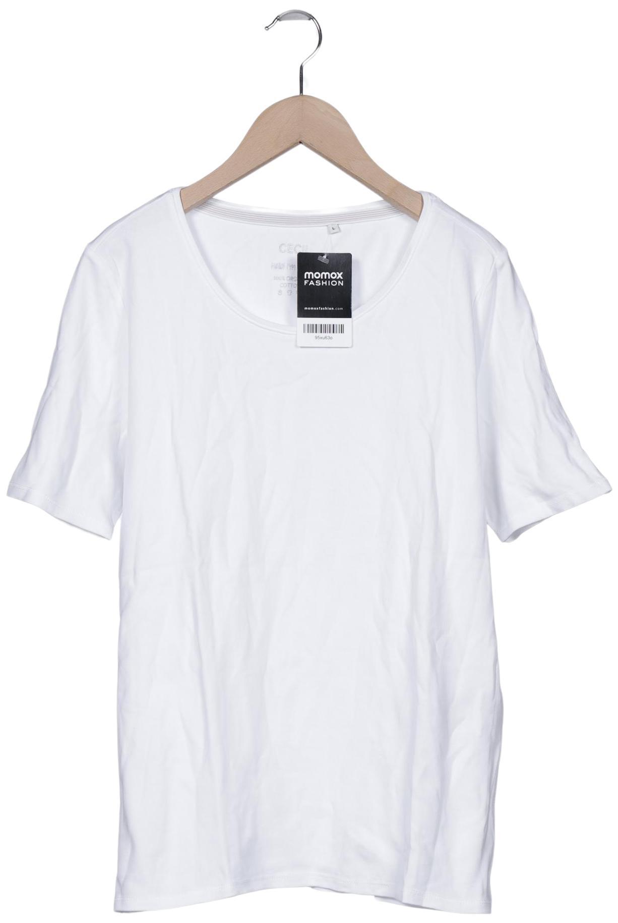 

Cecil Damen T-Shirt, weiß, Gr. 42