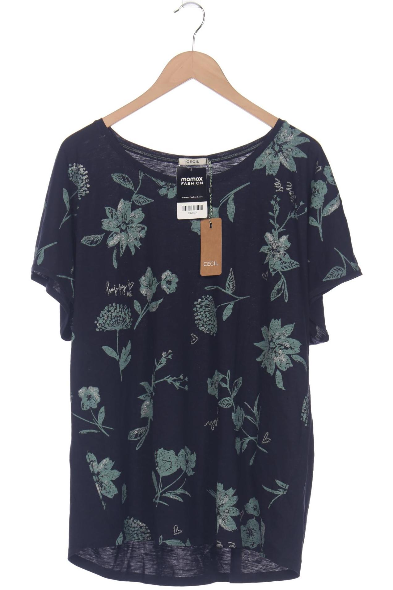 

Cecil Damen T-Shirt, marineblau, Gr. 46