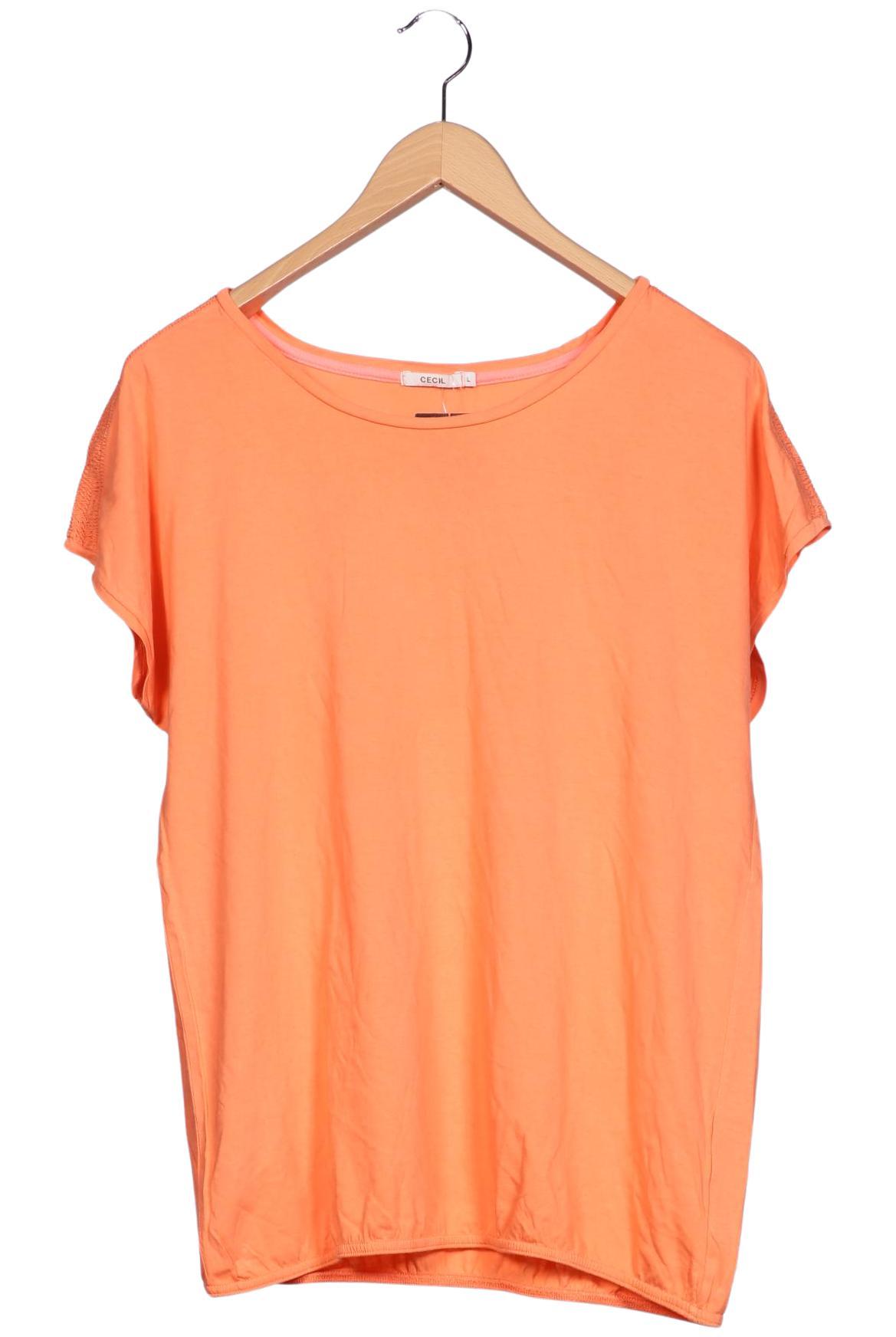 

Cecil Damen T-Shirt, orange, Gr. 42