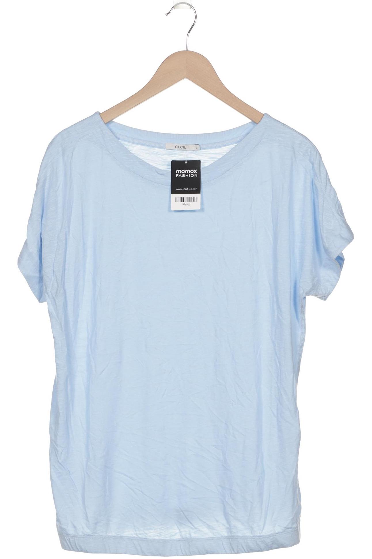 

Cecil Damen T-Shirt, hellblau, Gr. 42