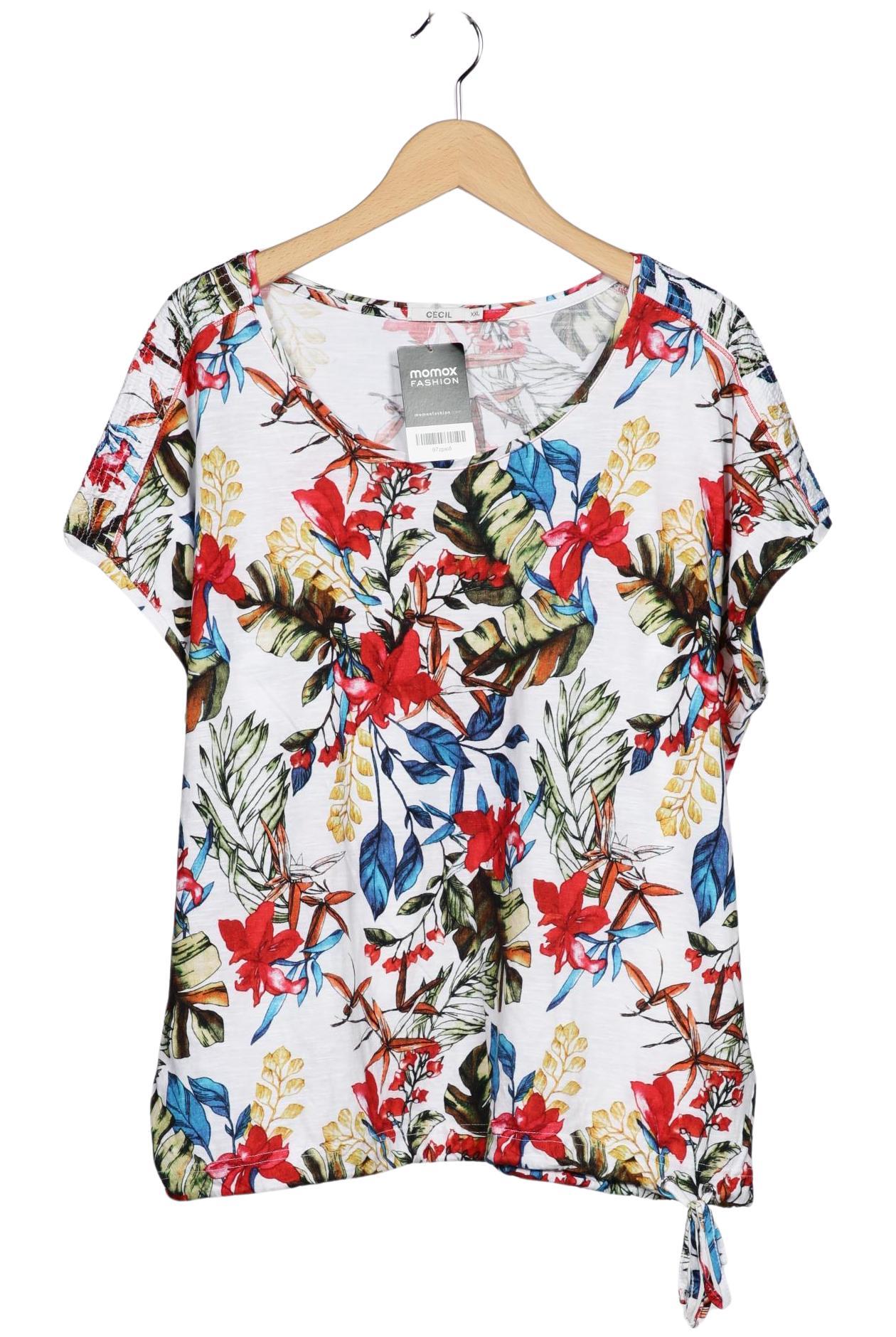 

Cecil Damen T-Shirt, mehrfarbig, Gr. 46