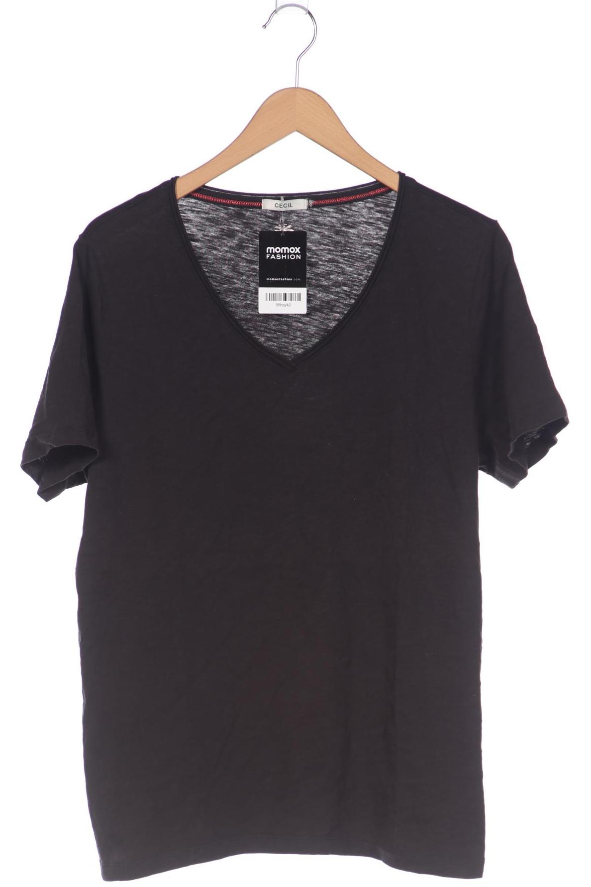 

Cecil Damen T-Shirt, schwarz, Gr. 46