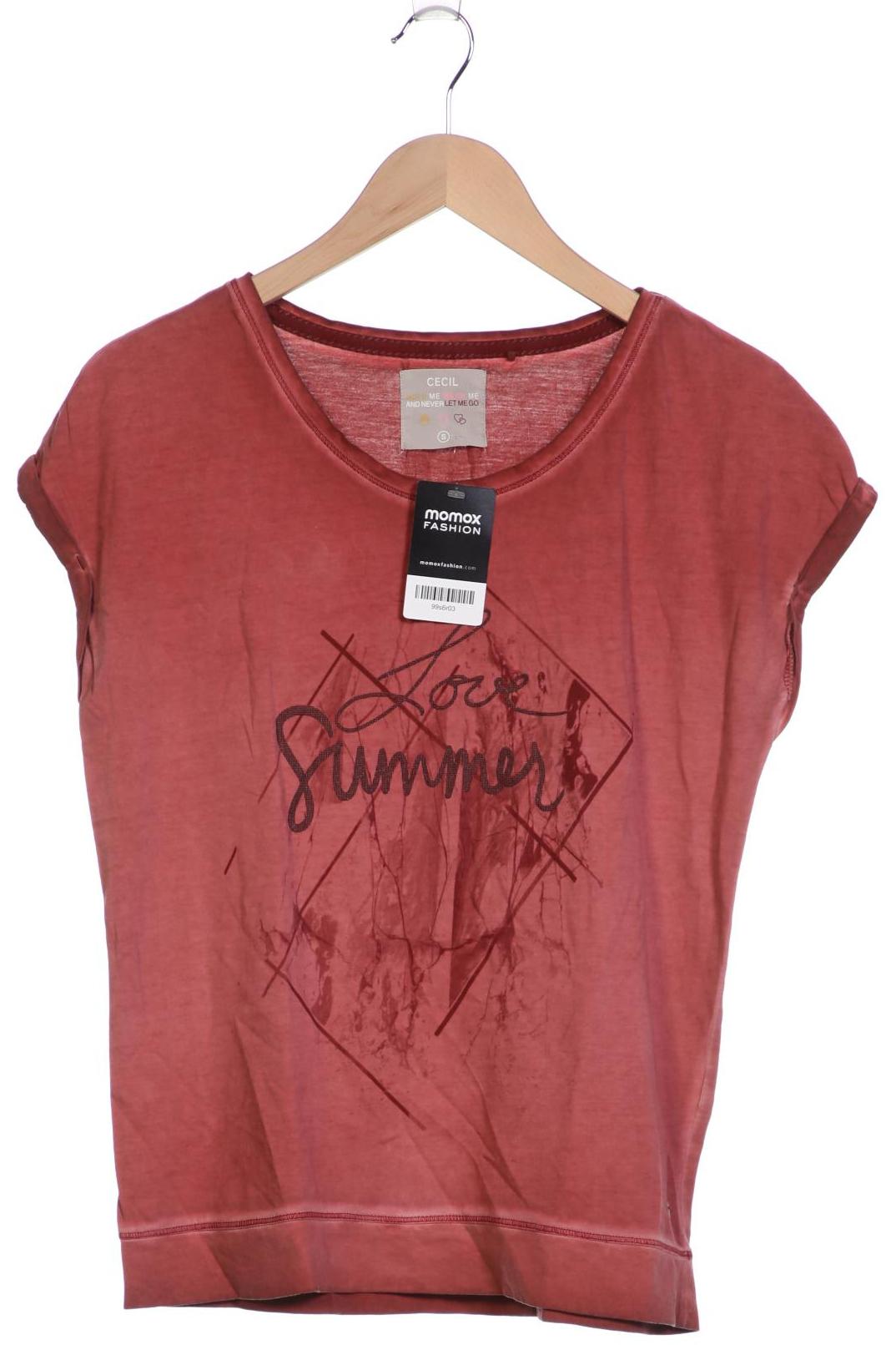 

Cecil Damen T-Shirt, bordeaux, Gr. 36
