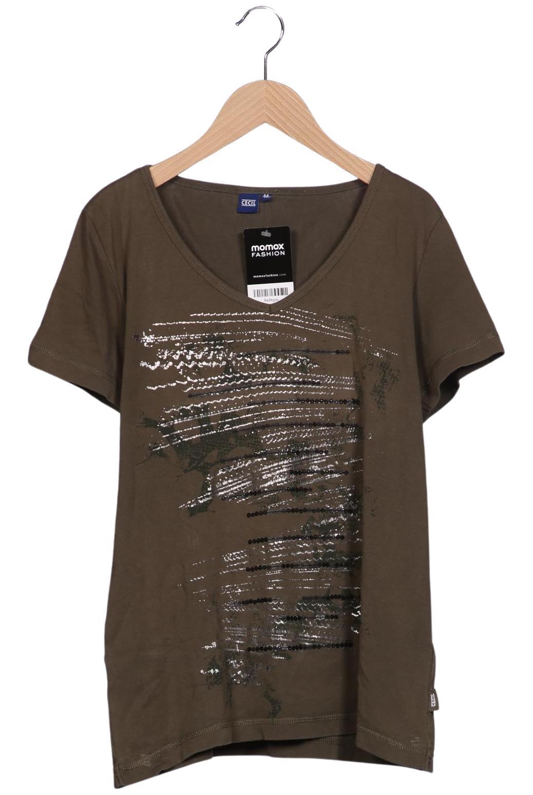 

Cecil Damen T-Shirt, grün, Gr. 38
