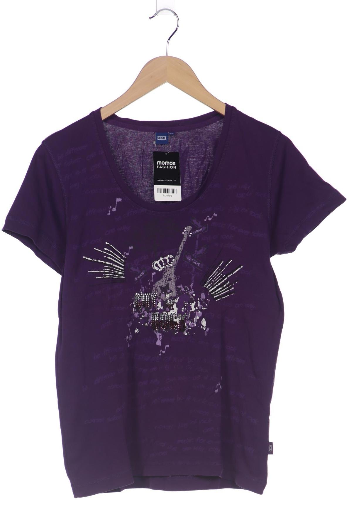 

Cecil Damen T-Shirt, flieder, Gr. 44