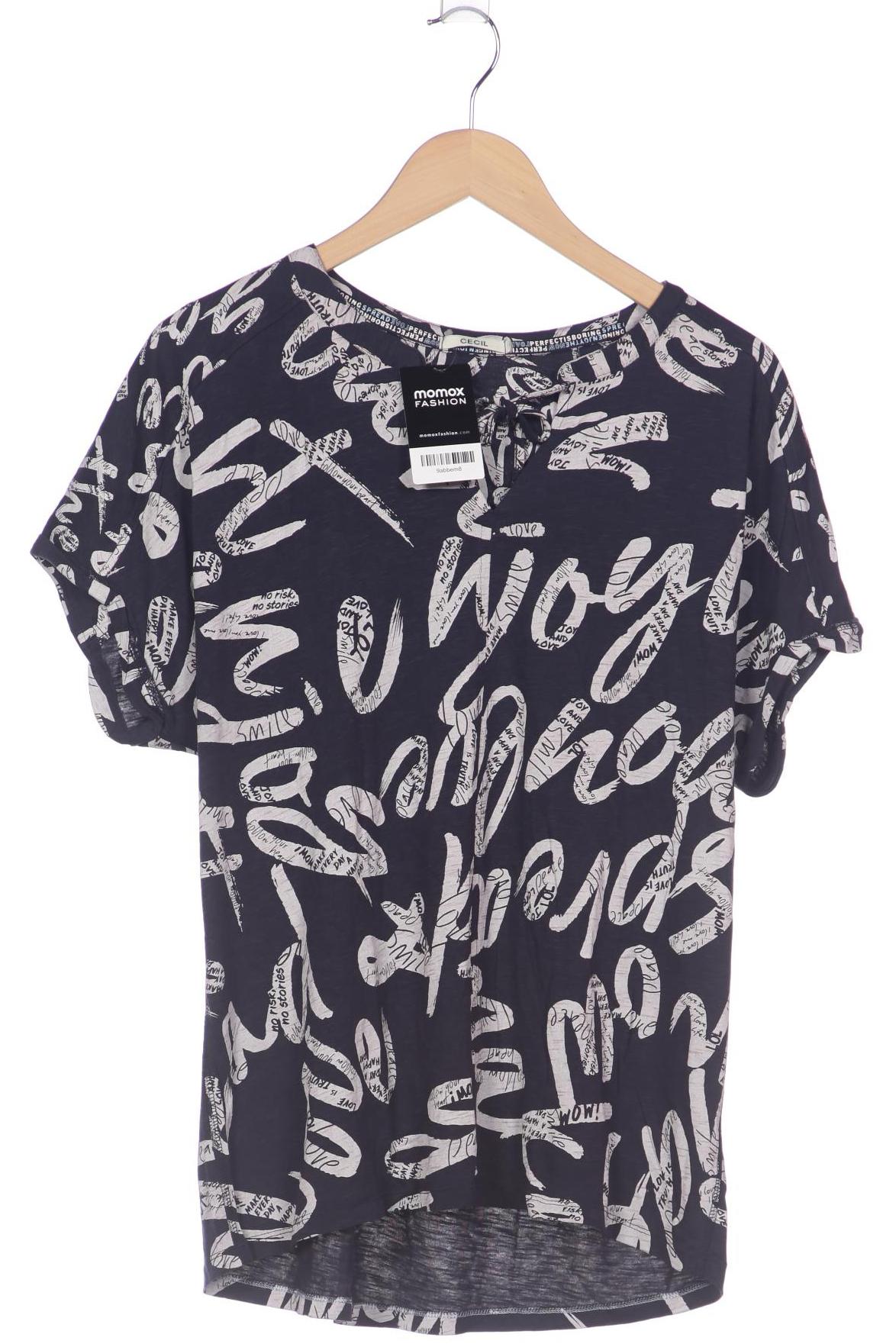 

Cecil Damen T-Shirt, marineblau, Gr. 42