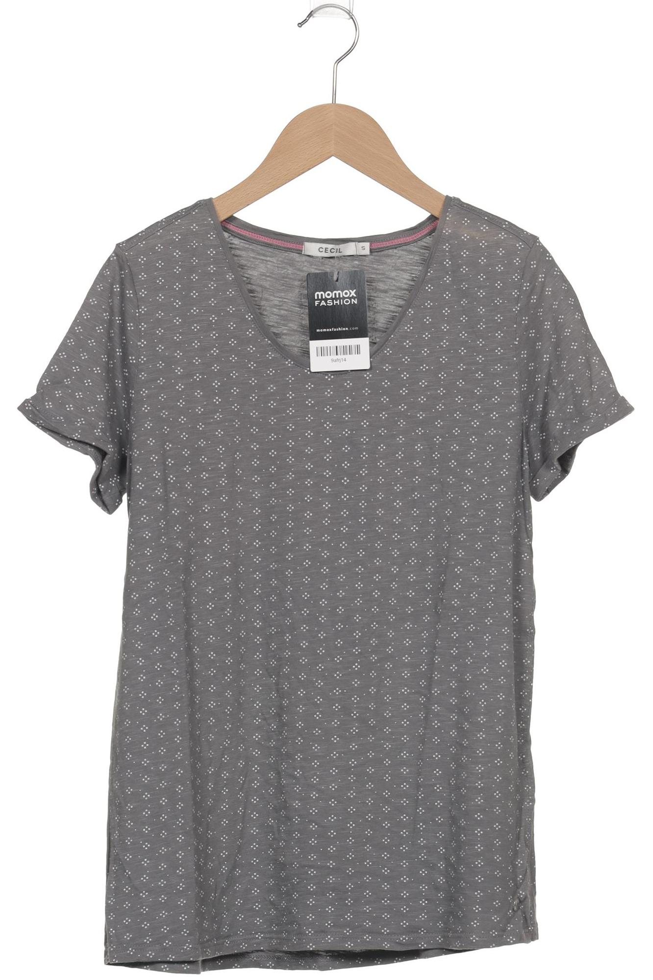 

Cecil Damen T-Shirt, grau, Gr. 36
